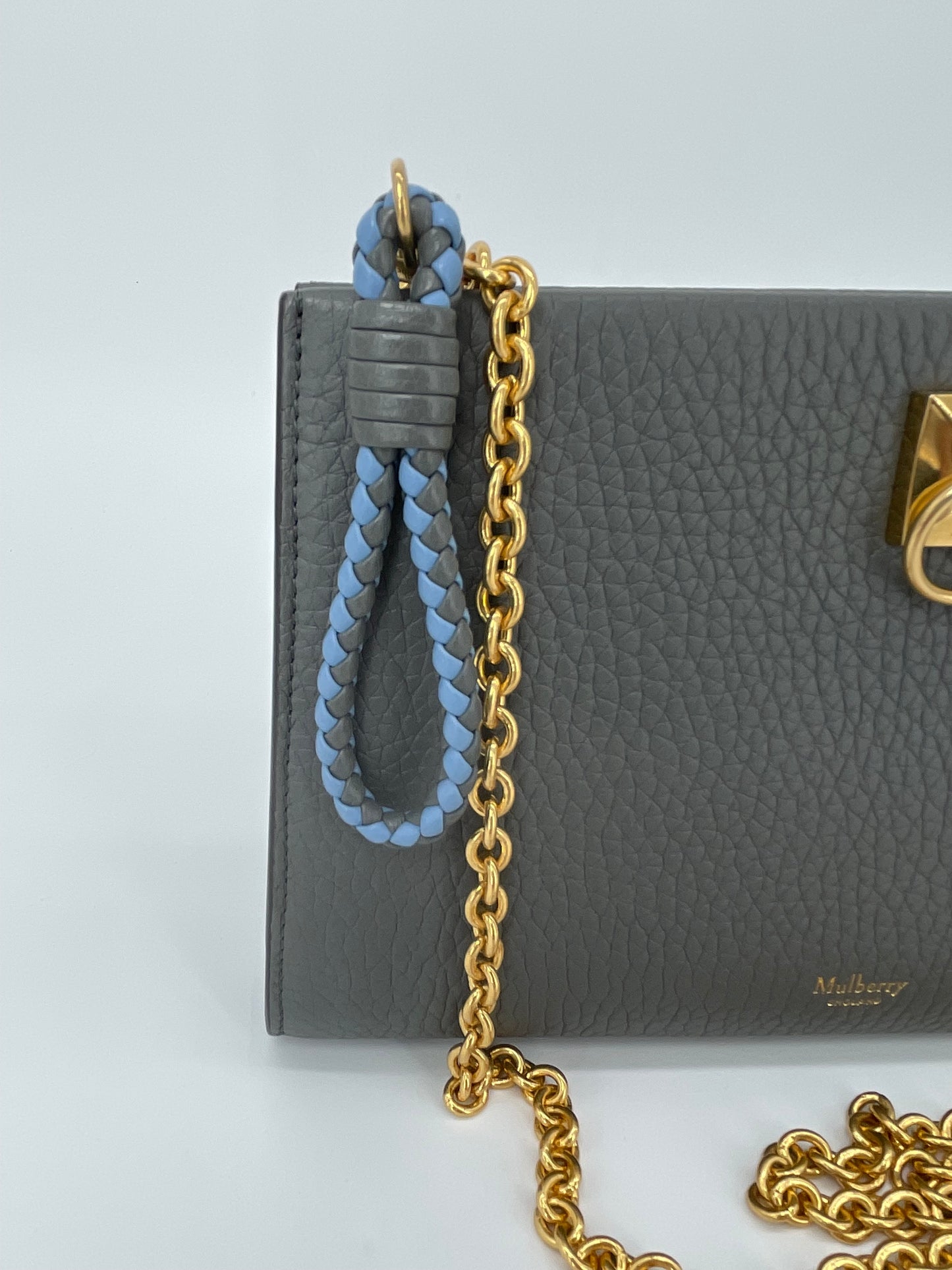 Preloved Mulberry Iris Wallet On Chain