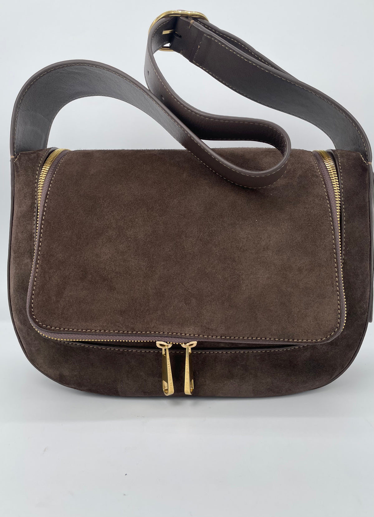 Preloved Anya Hindmarch Soft Vere Shoulder Bag, Medium