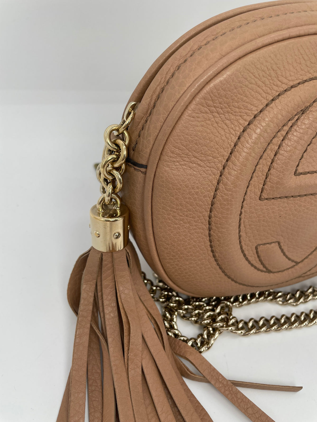 Preloved Gucci Soho Chain Crossbody Bag, Mini
