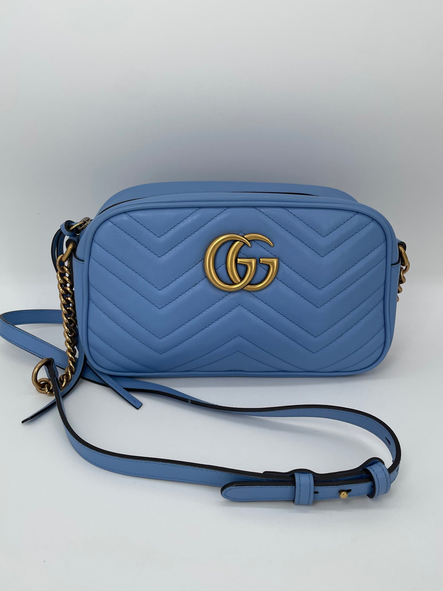 Preloved Gucci Marmont Shoulder Bag, Small