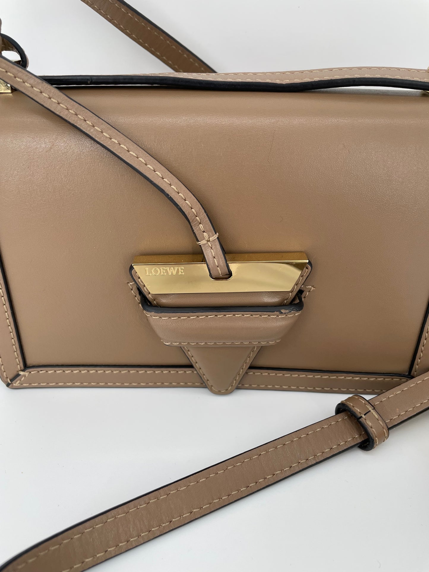 Preloved Loewe Barcelona Crossbody Bag, Small