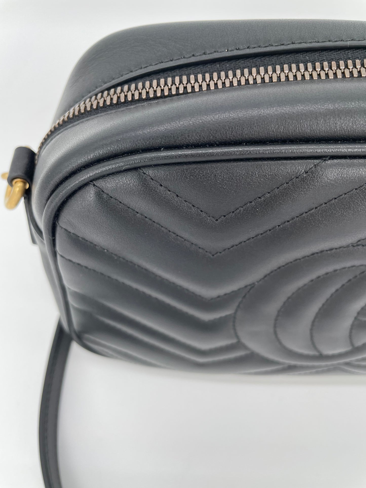 Preloved Gucci Marmont Shoulder Bag, Small
