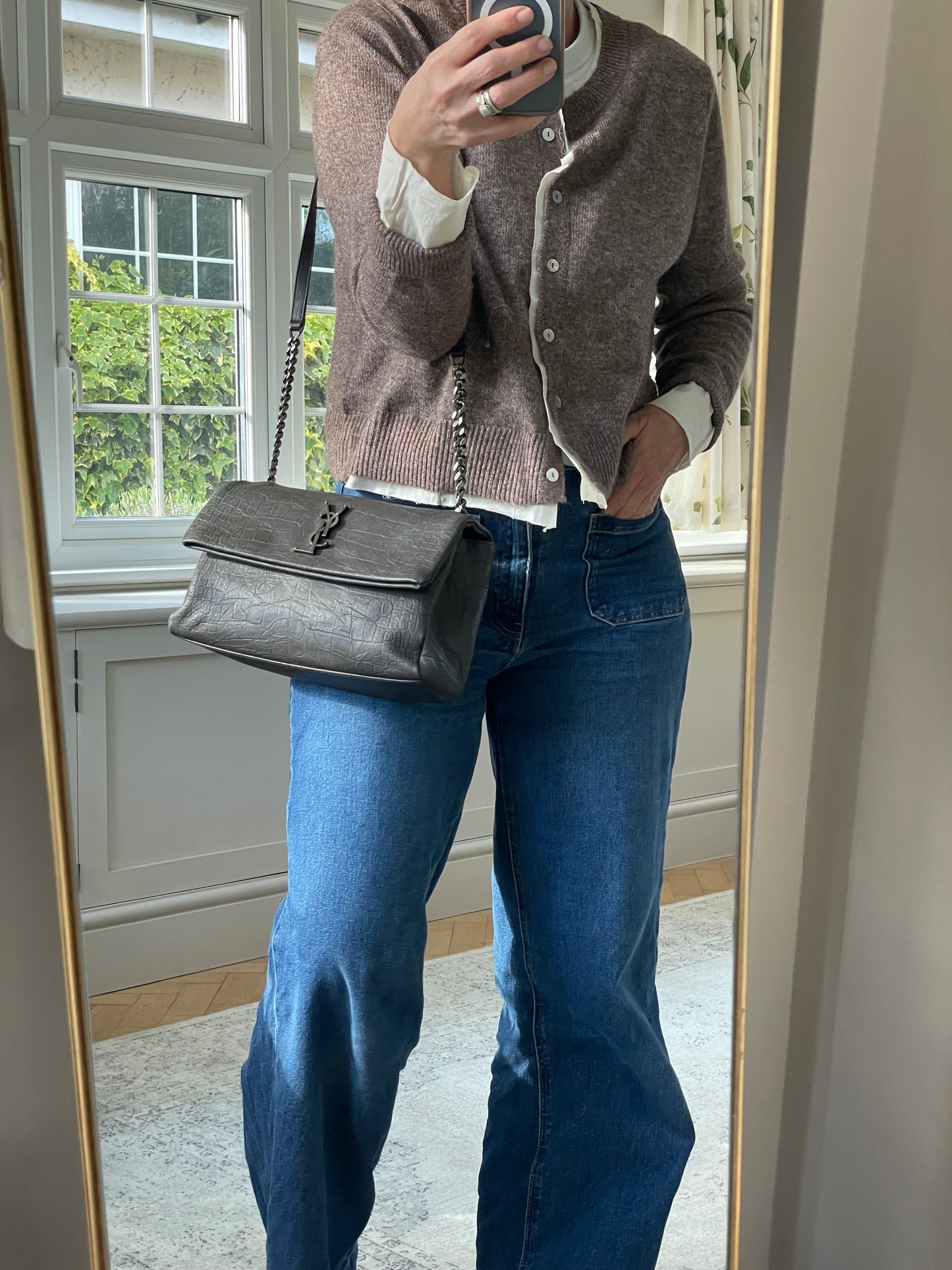 Preloved Yves Saint Laurent  West Hollywood Shoulder Bag, Medium