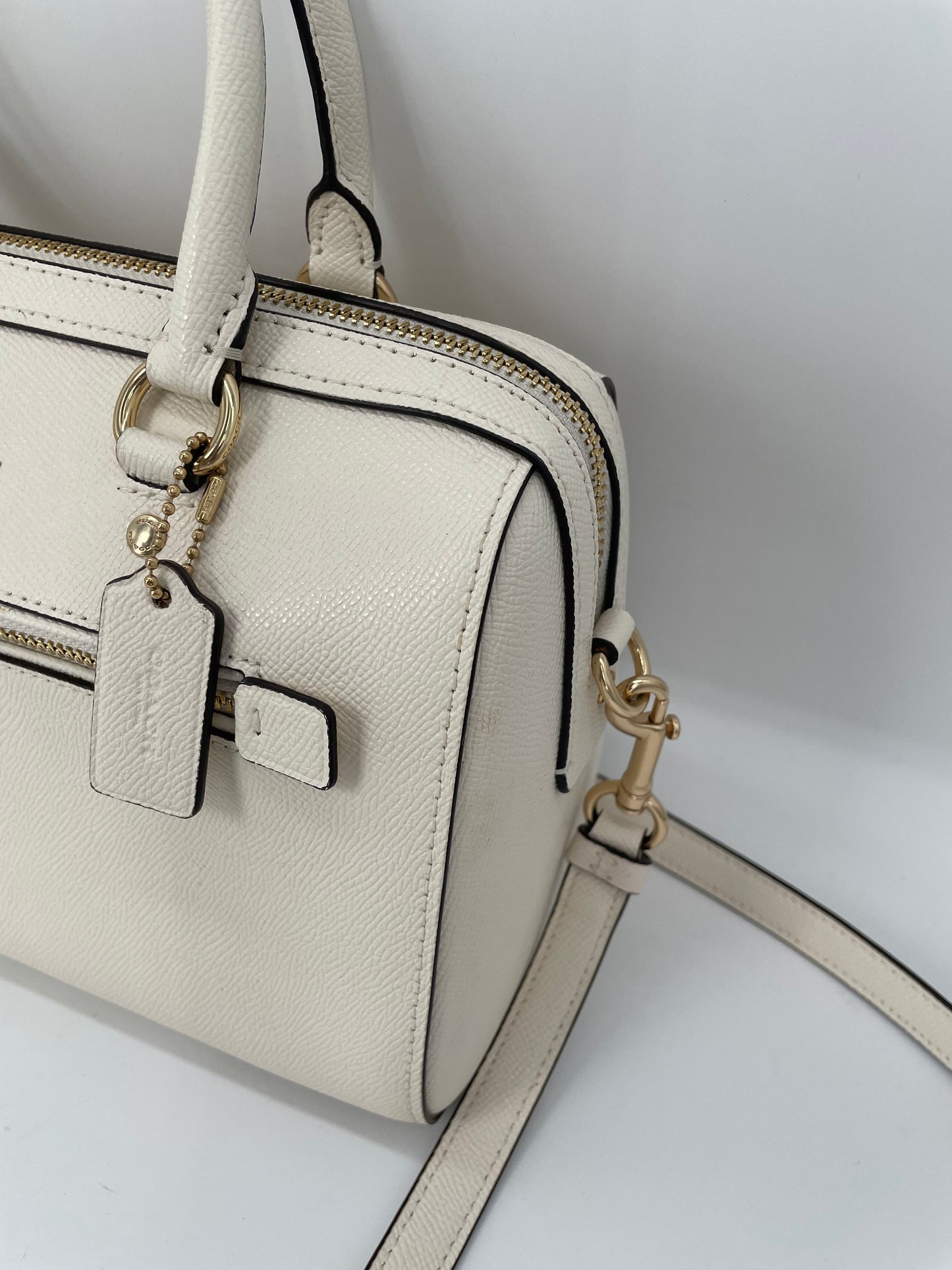 Preloved Coach Rowan Two Way Bowling Bag