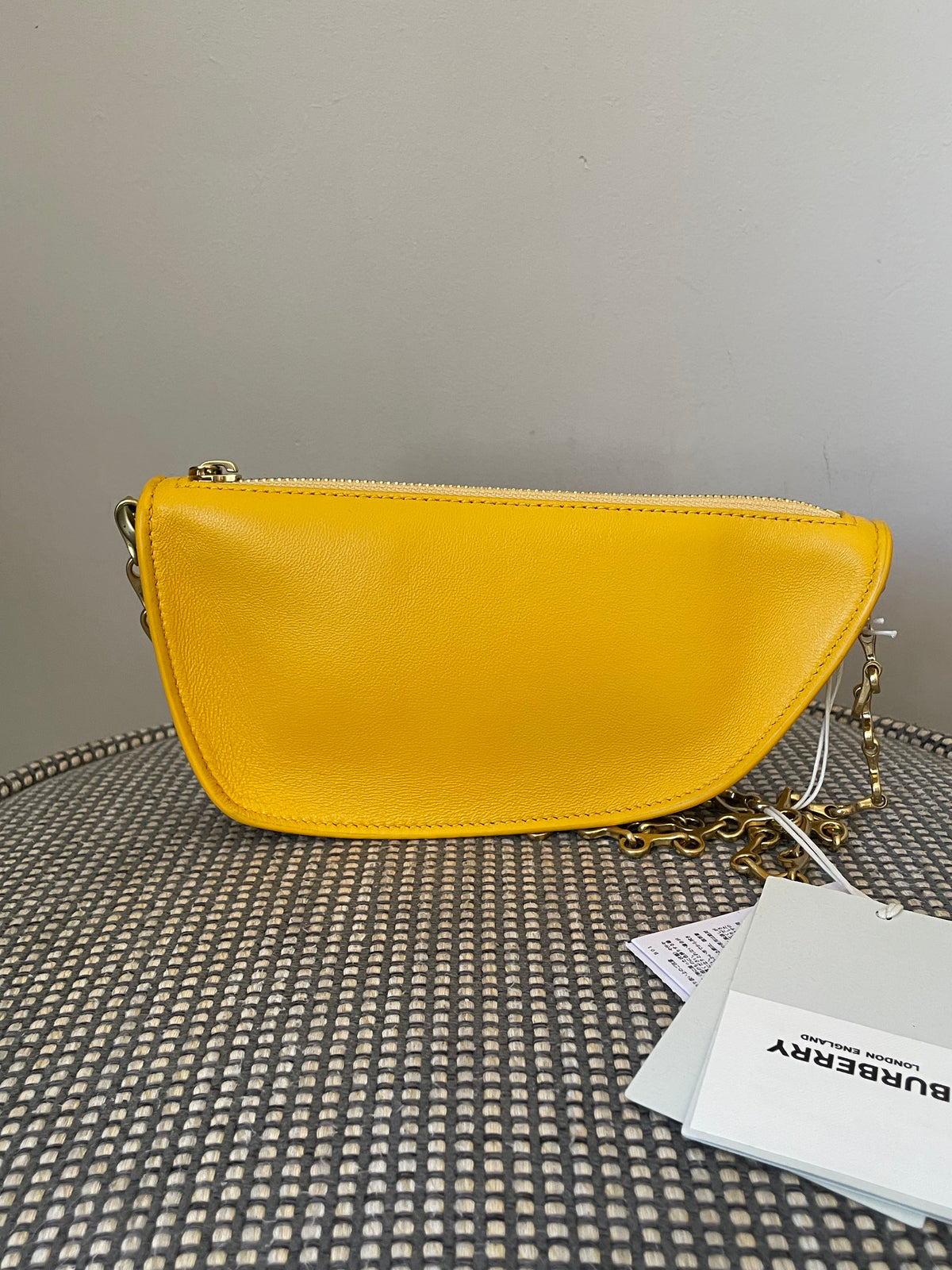 Preloved Burberry Shield Sling Bag, Micro