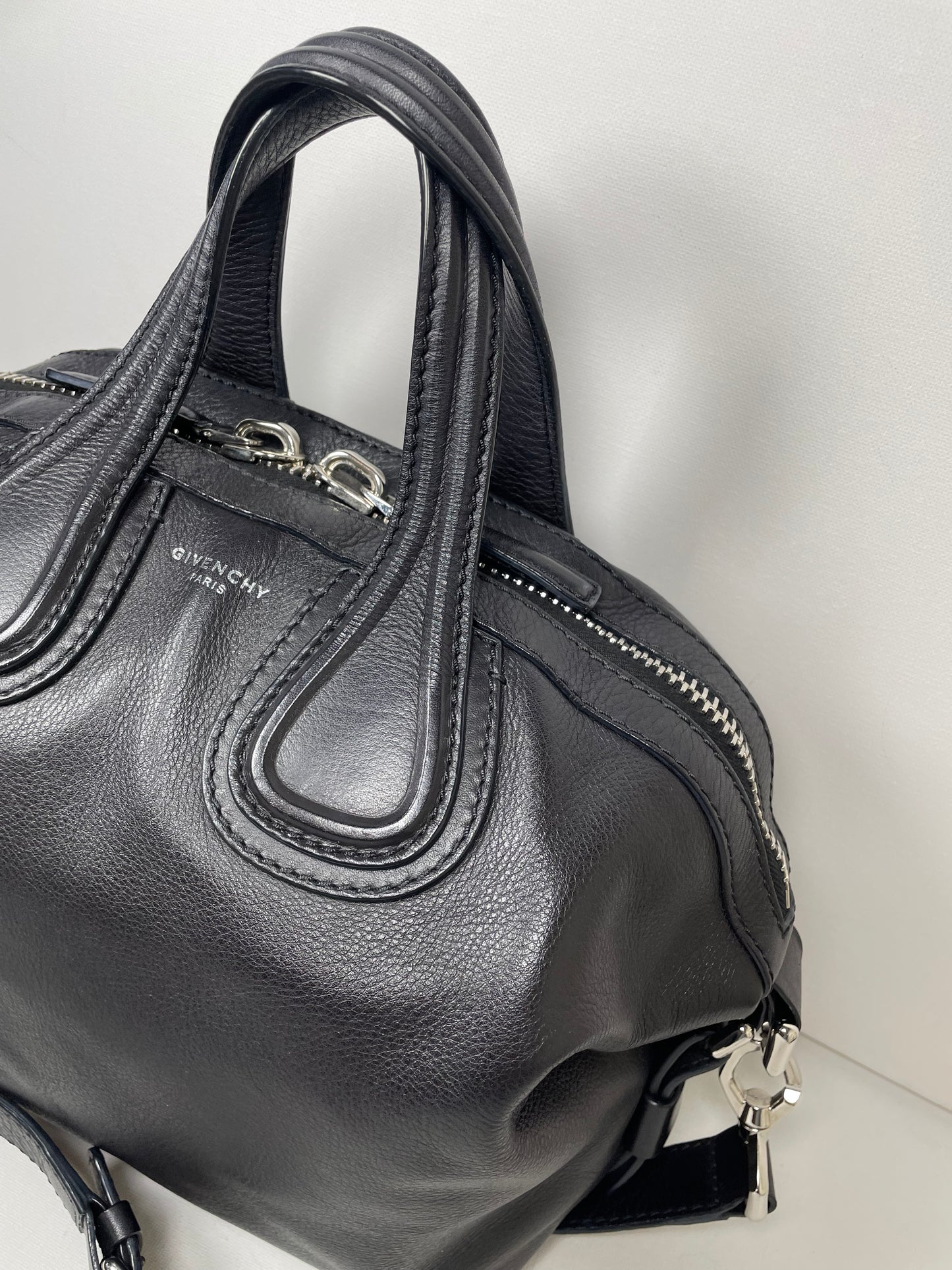 Preloved Givenchy Nightingale Shoulder Tote Bag, Small