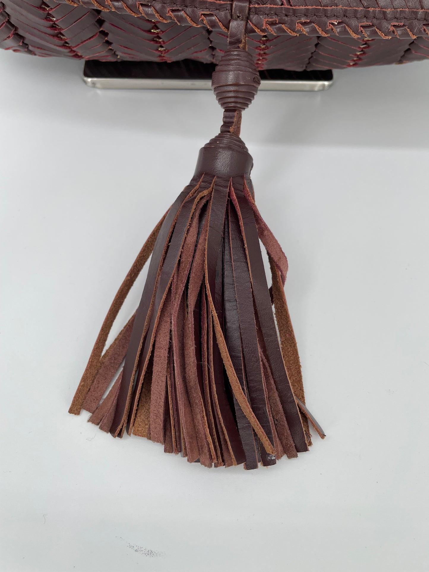 Preloved Anya Hindmarch Neeson Tassel Shoulder Bag