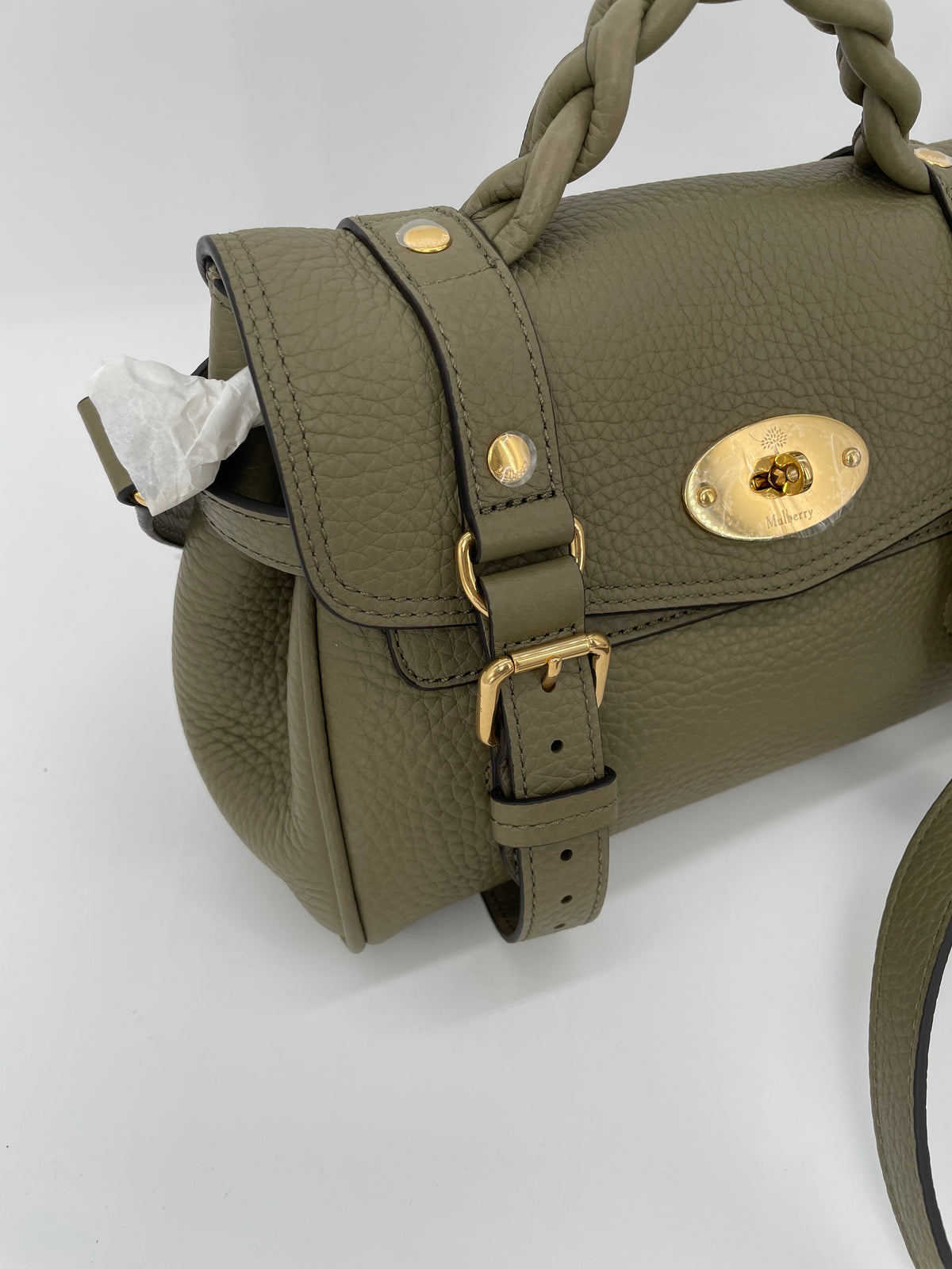 Preloved Mulberry Alexa Satchel Bag, Mini