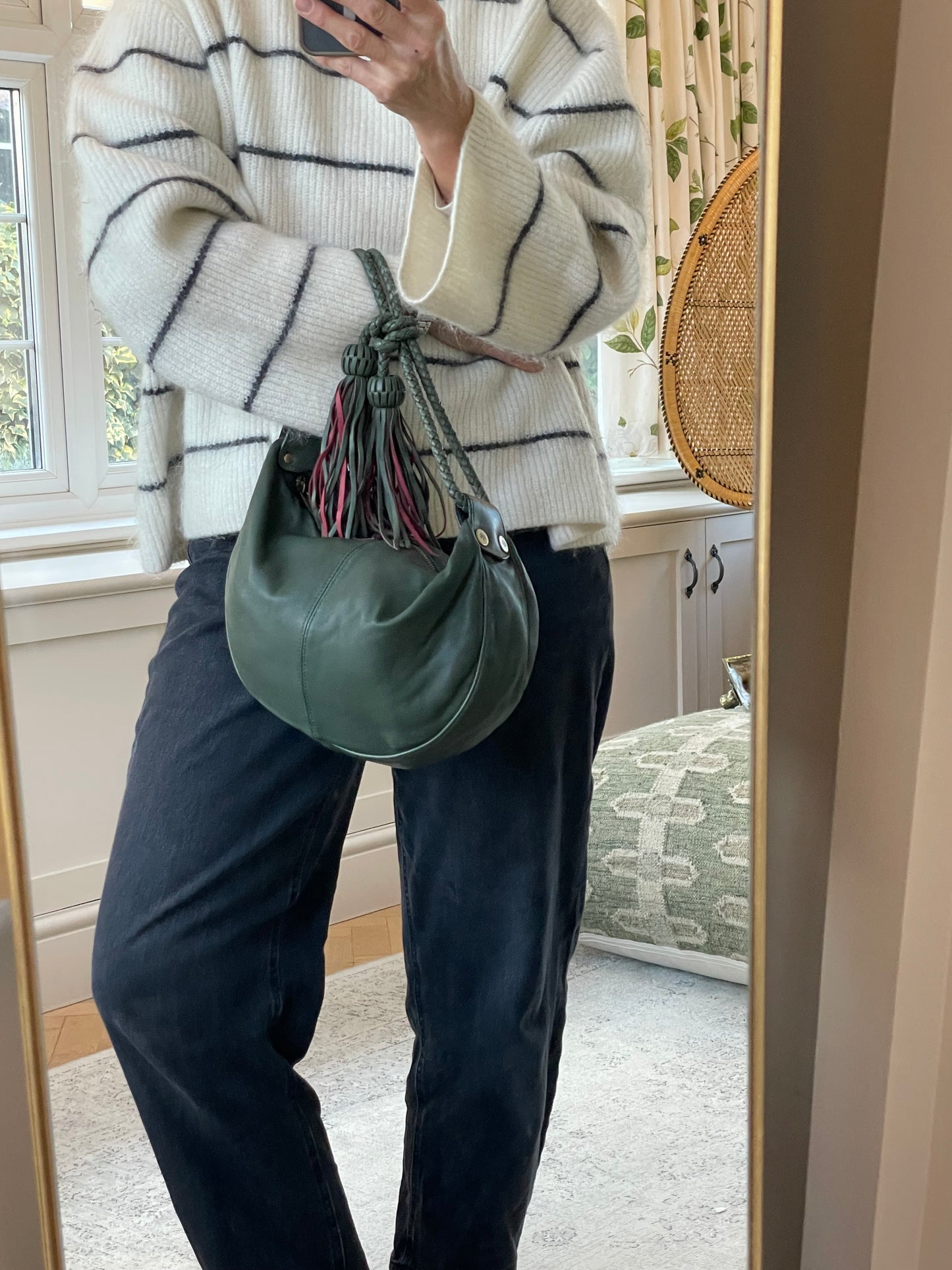 Preloved Vintage Mulberry Araline Hobo bag