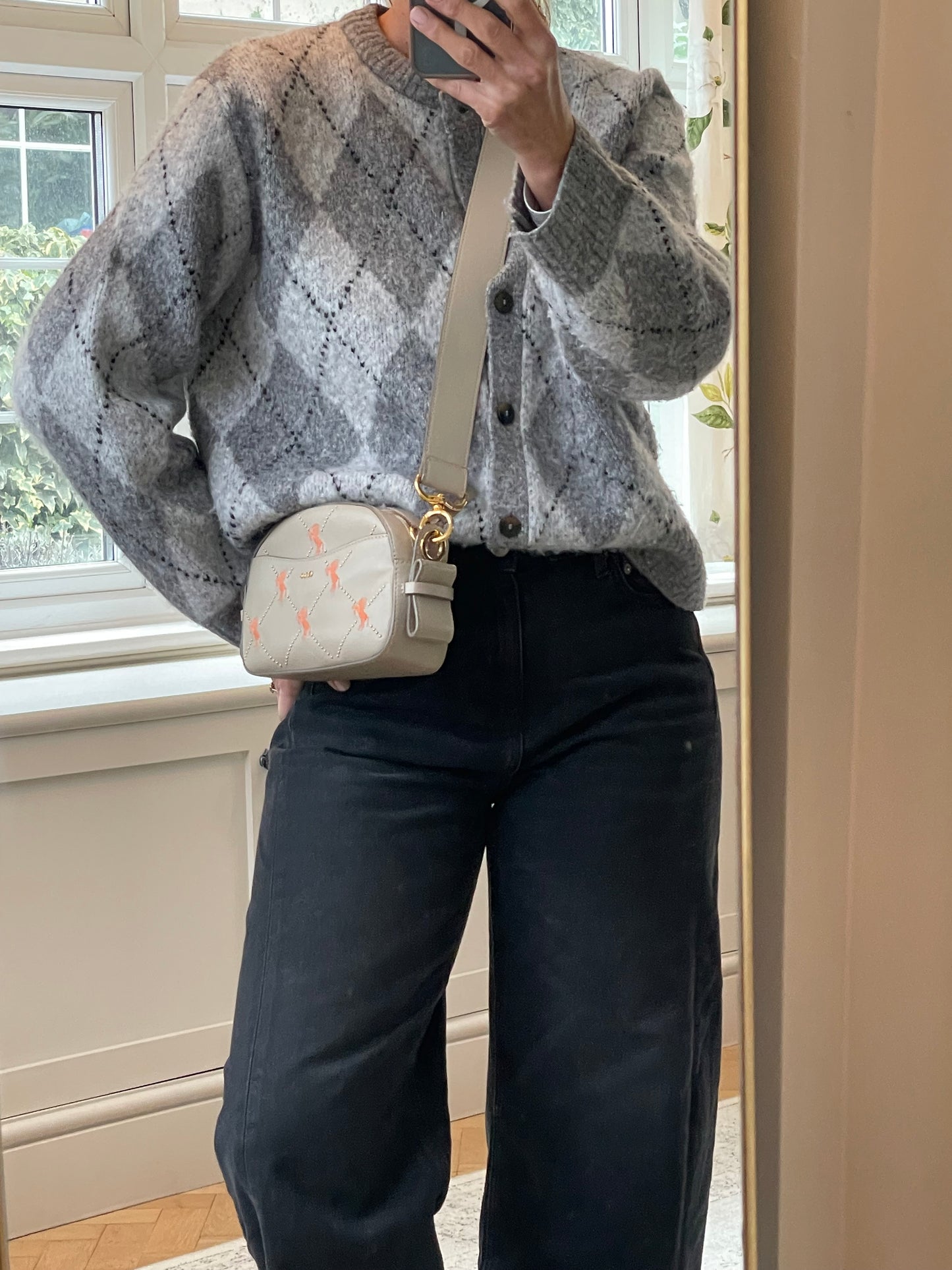 Preloved Chloe Galloping Horse Crossbody Bag