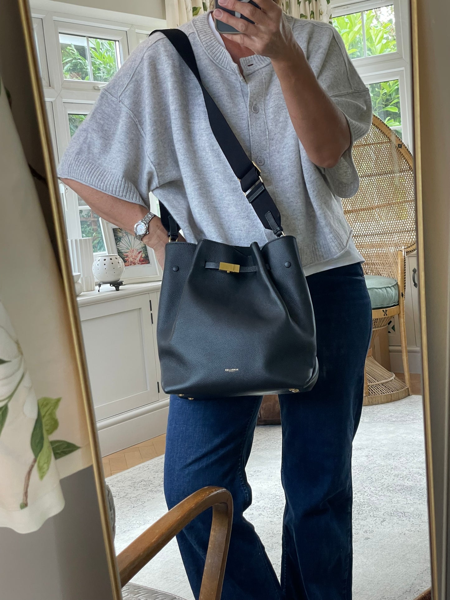 Preloved DeMellier New York Bucket Bag, Large