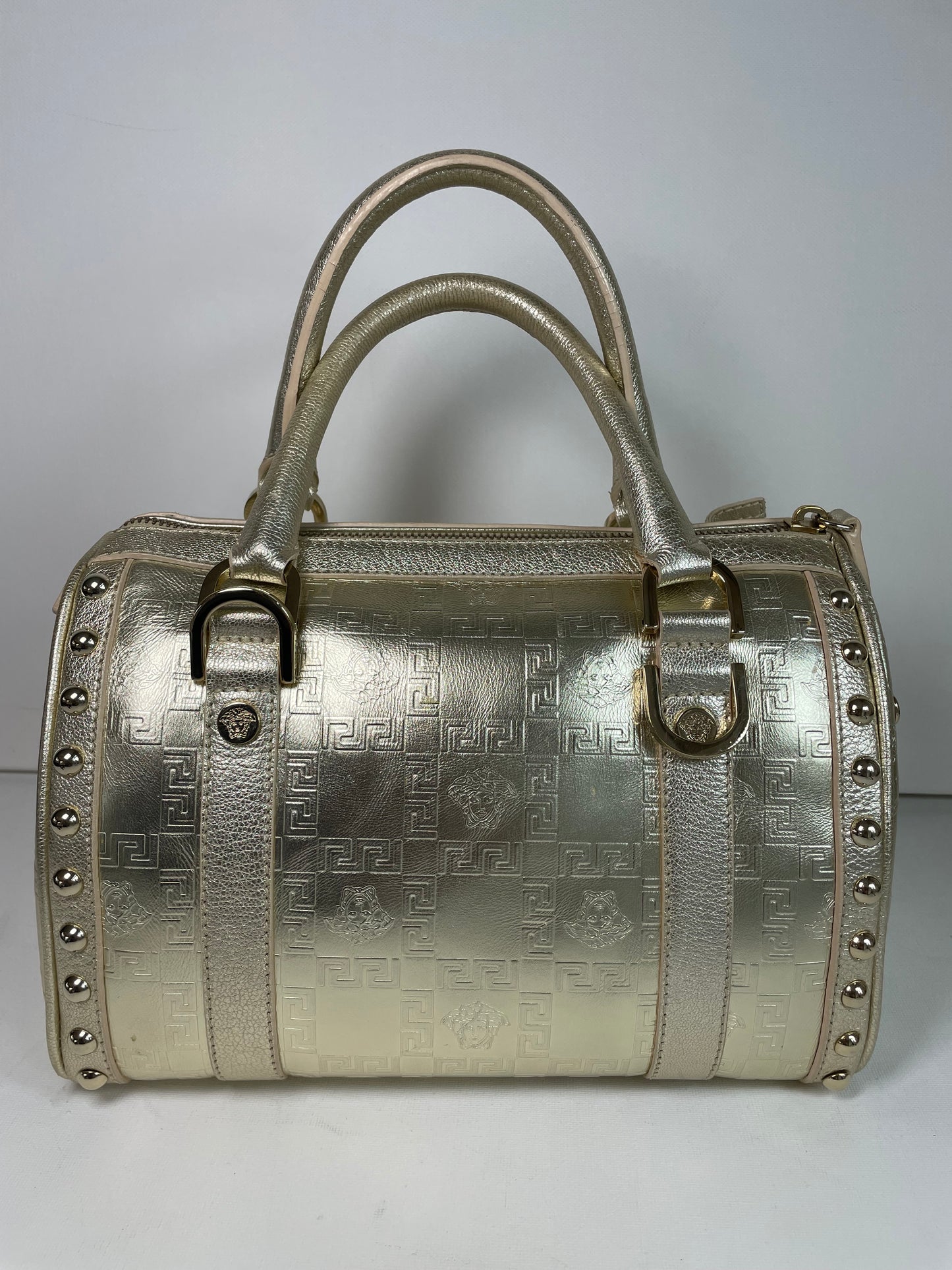 Preloved Vintage Versace Medusa Boston Bag