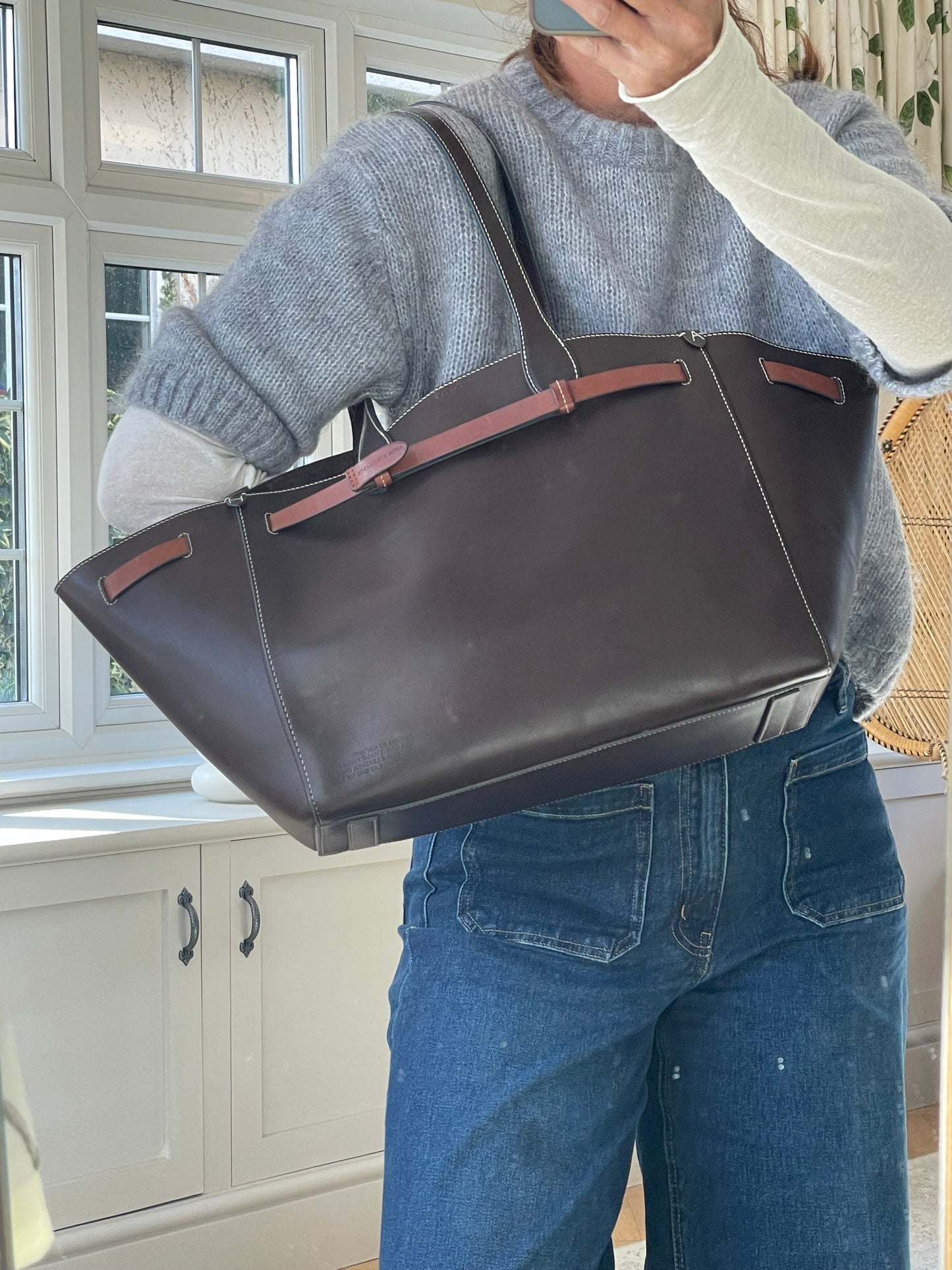 Preloved Anya Hindmarch ‘Return to Nature’ Shopping Tote Bag