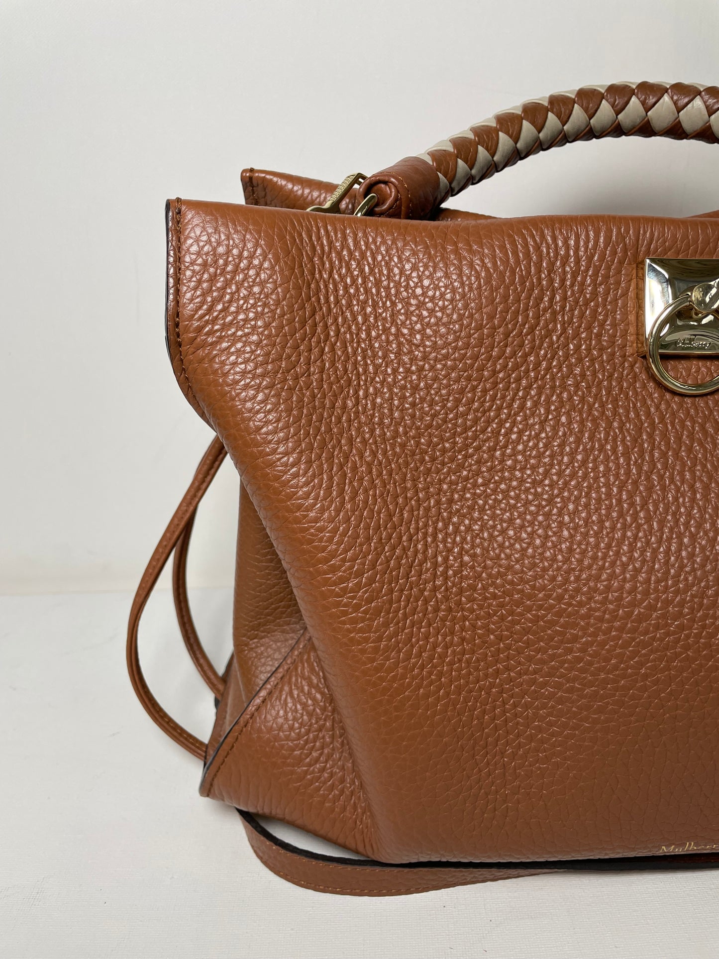 Preloved Mulberry Iris Top Handle Tote Bag, Large