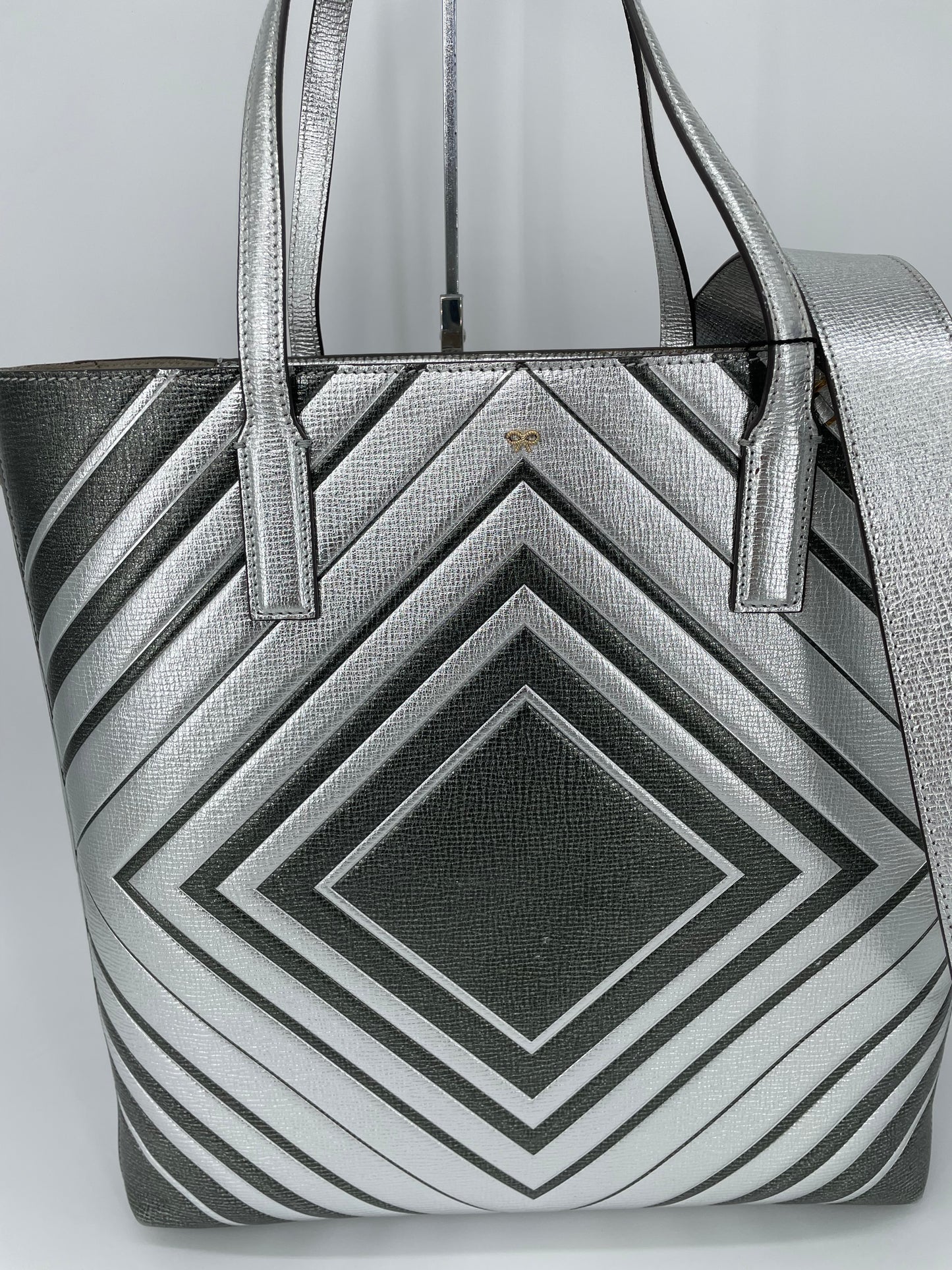 Preloved Anya Hindmarch Ebury Shopping Tote Bag