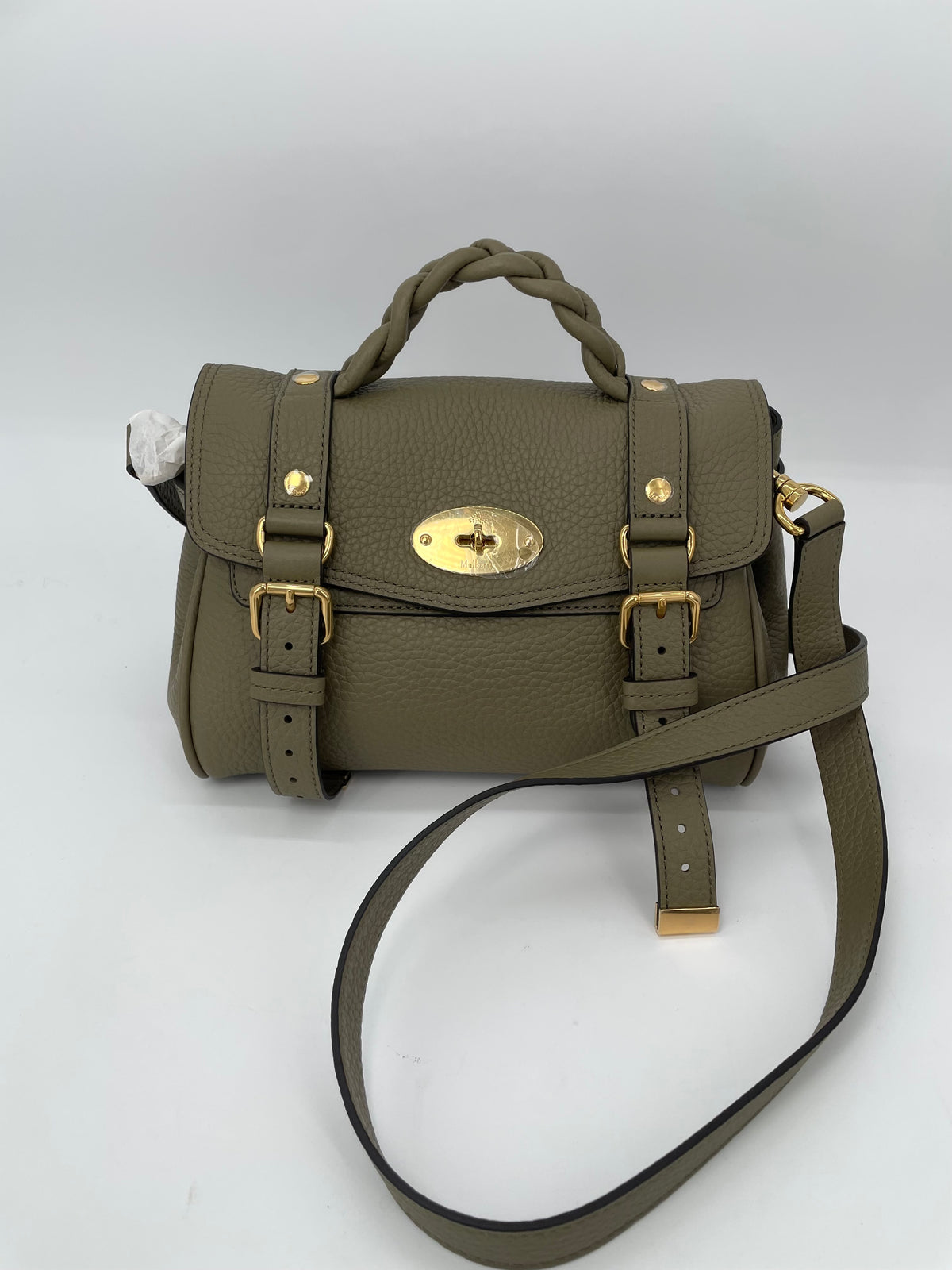 Preloved Mulberry Alexa Satchel Bag, Mini