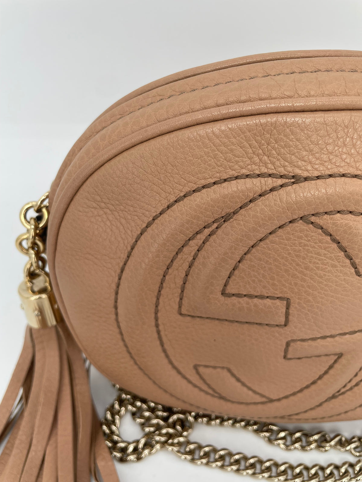 Preloved Gucci Soho Chain Crossbody Bag, Mini