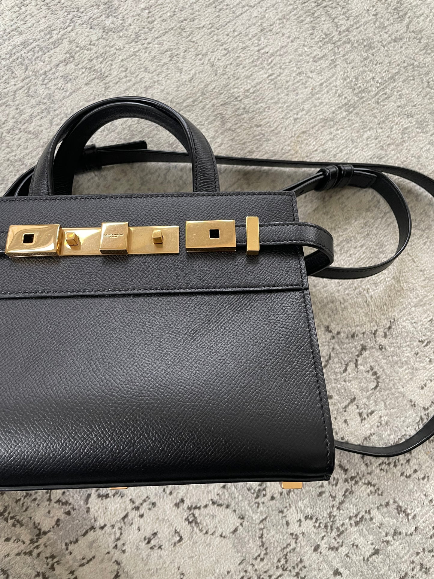 Preloved Saint Laurent Manhattan Tote Bag, Nano
