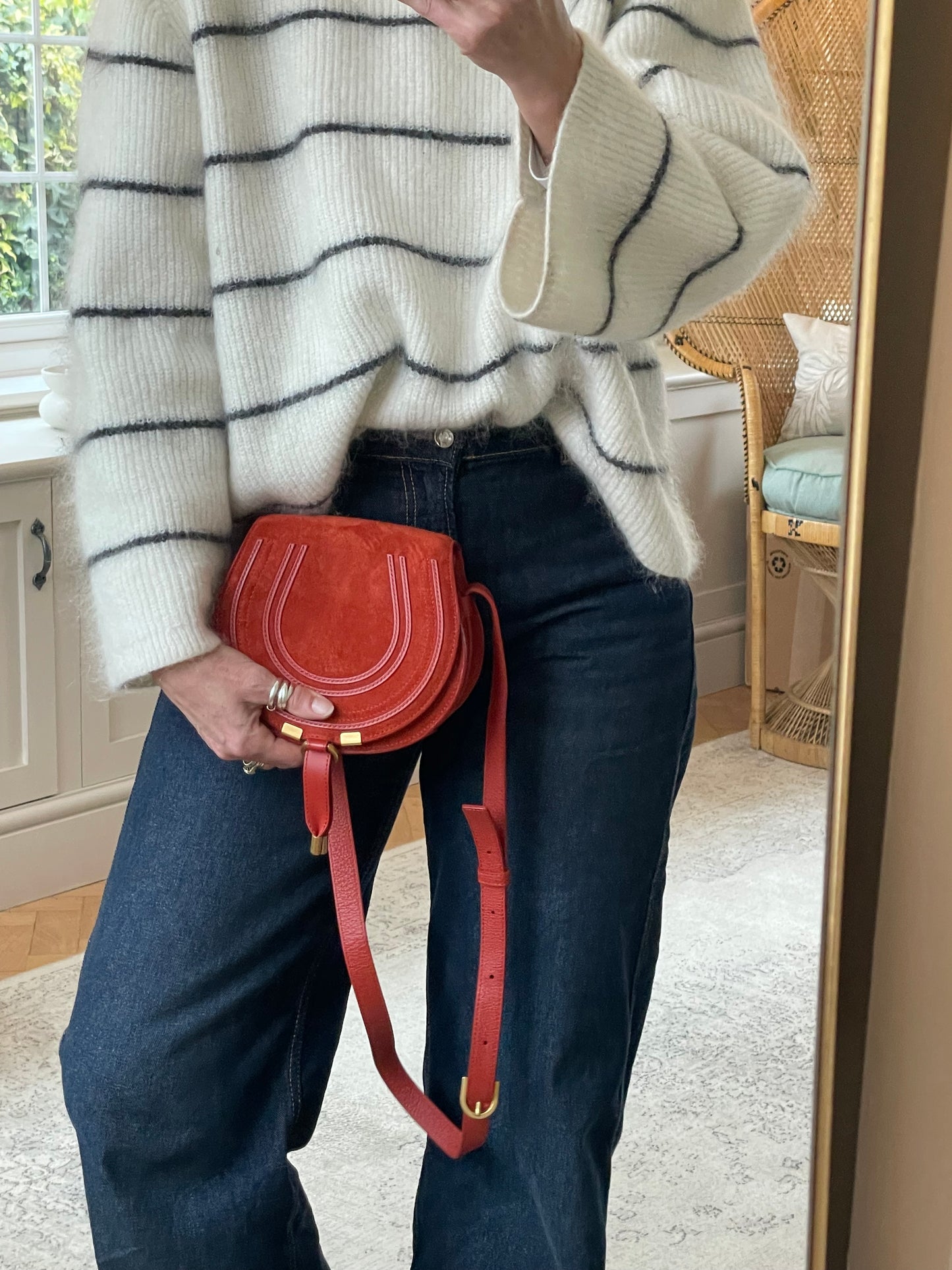 Preloved Chloe Marcie Crossbody Bag, Small