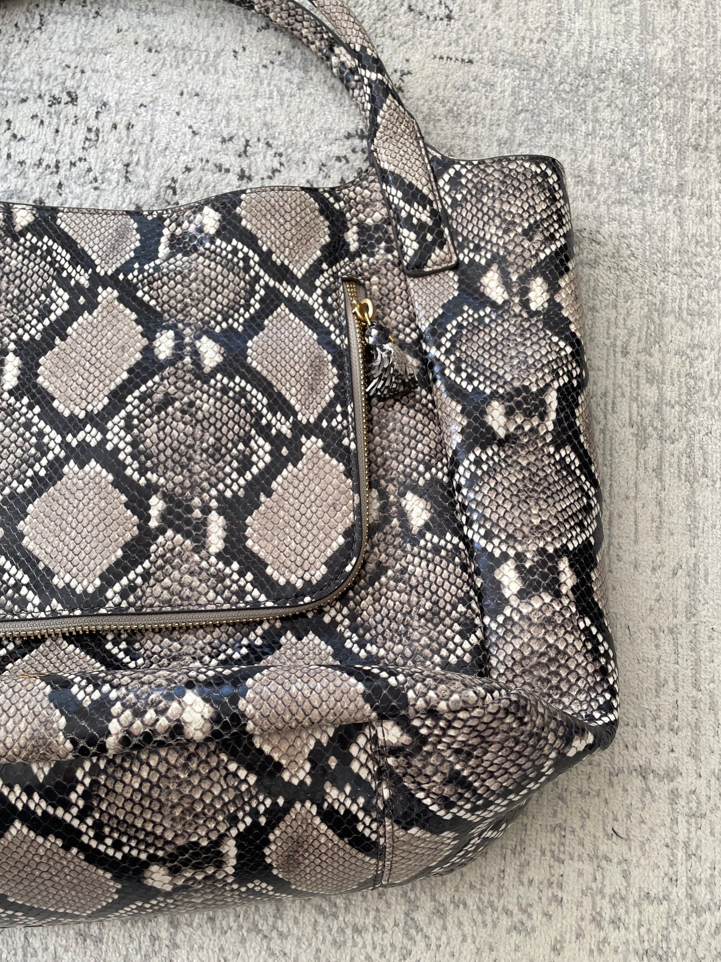 Preloved Anya Hindmarch Soft Vere Tote Bag