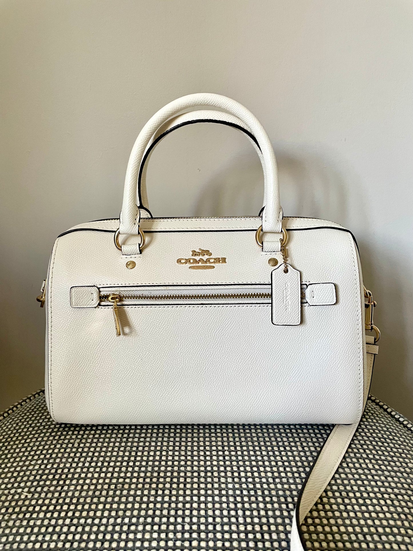 Preloved Coach Rowan Two Way Bowling Bag