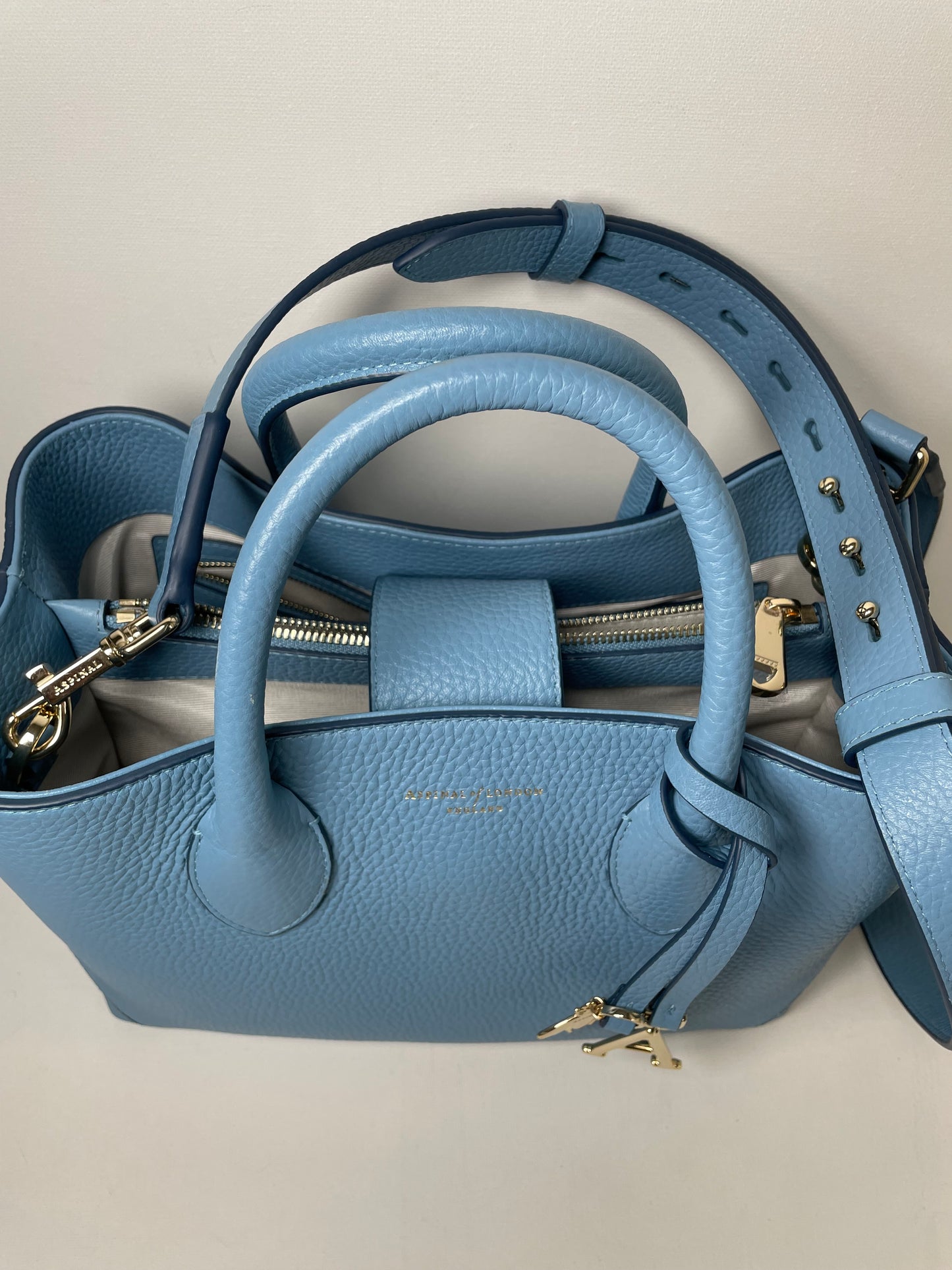 Preloved Aspinal of London Midi Tote Bag