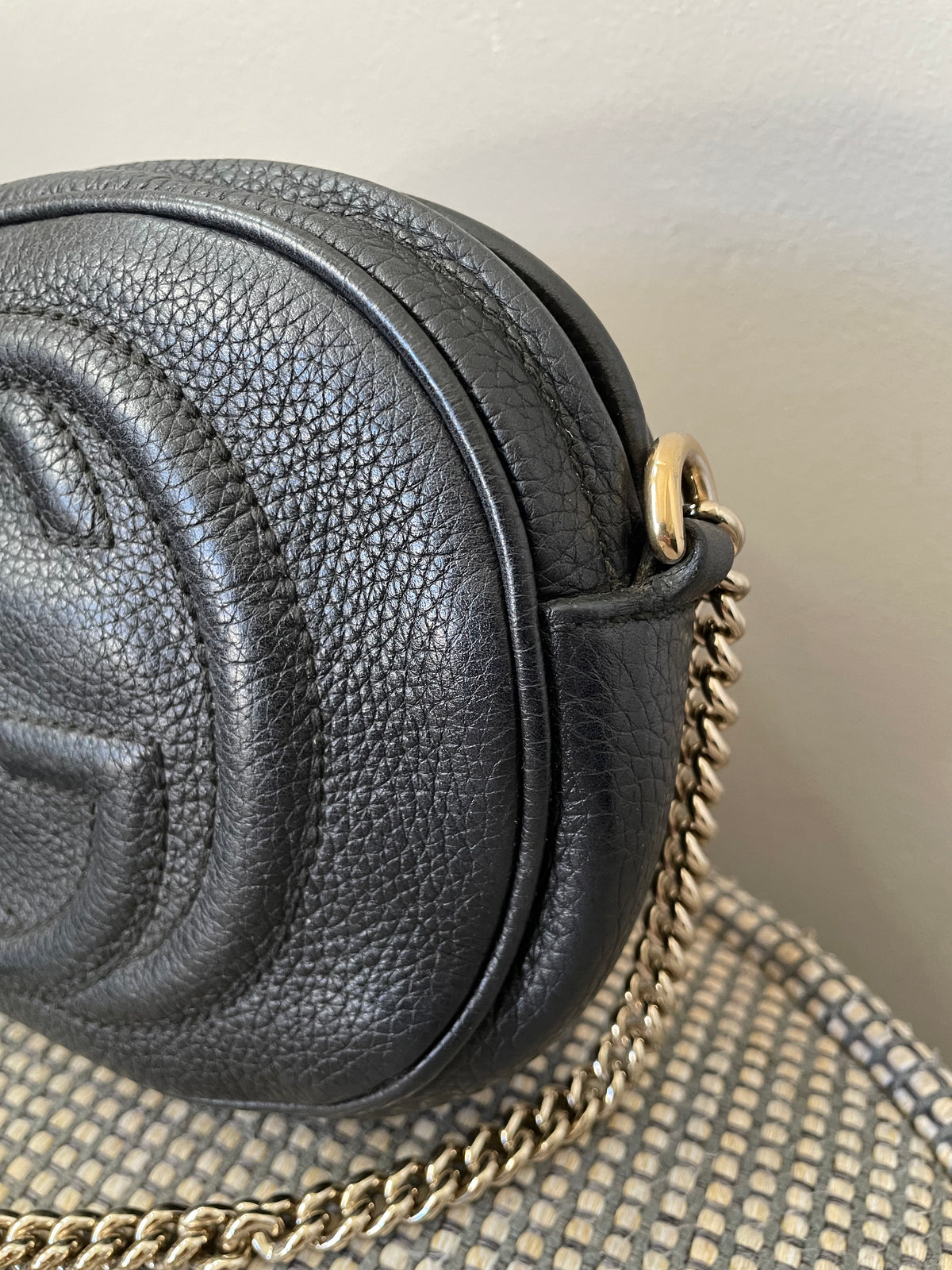 Preloved Gucci Soho Chain Crossbody Bag, Mini