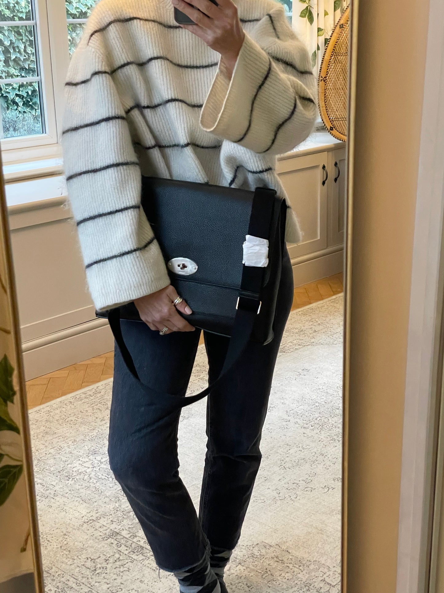 Preloved Mulberry East West Antony Messenger Bag, Large