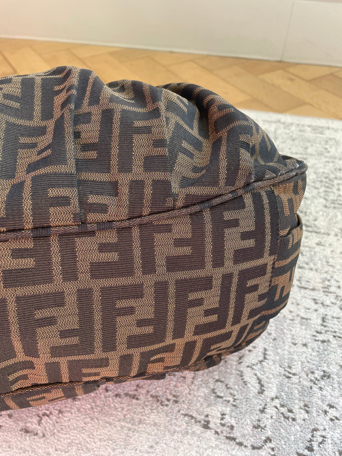 Preloved Fendi Zucca Mia Tote Bag, Large