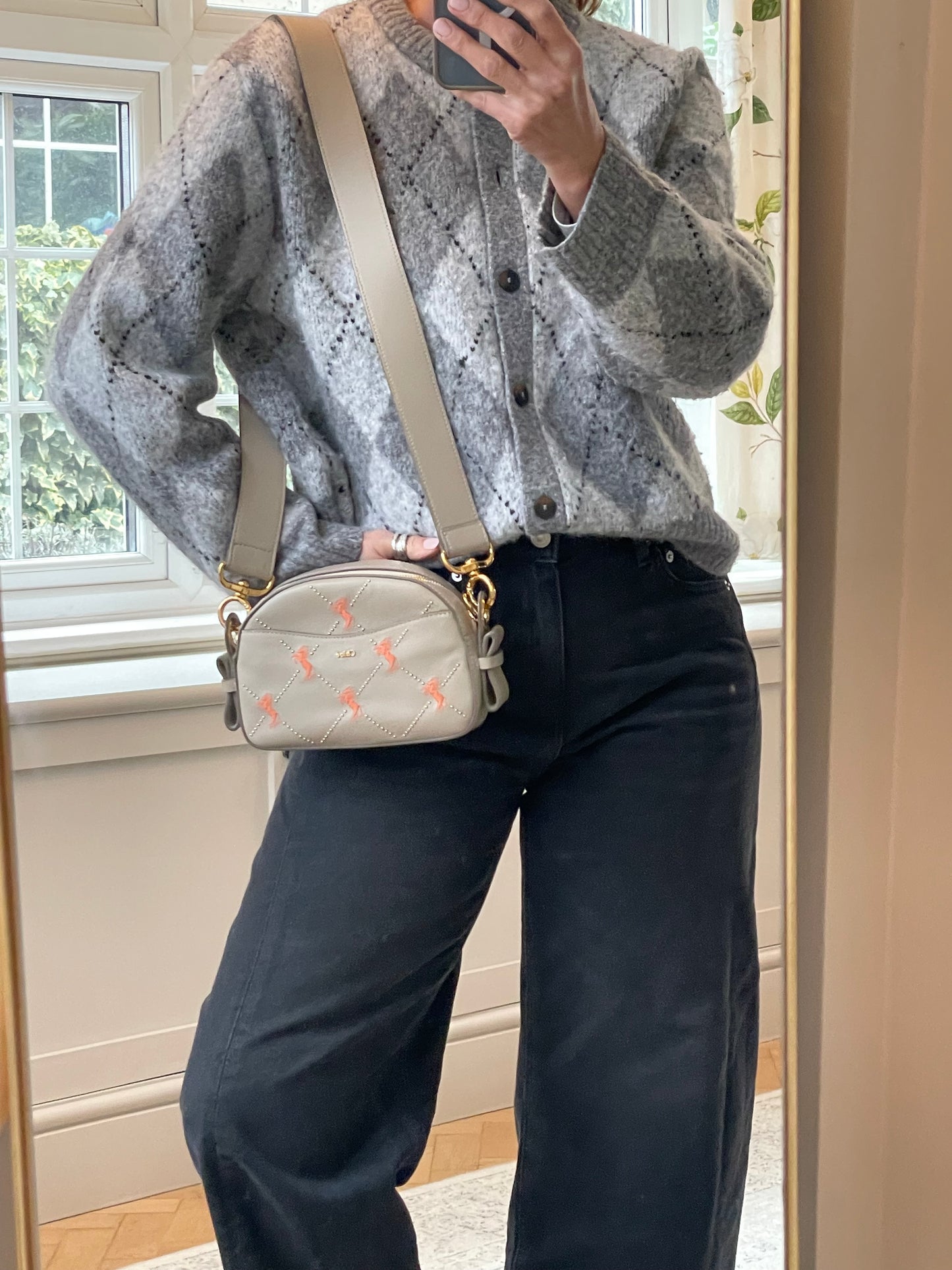 Preloved Chloe Galloping Horse Crossbody Bag