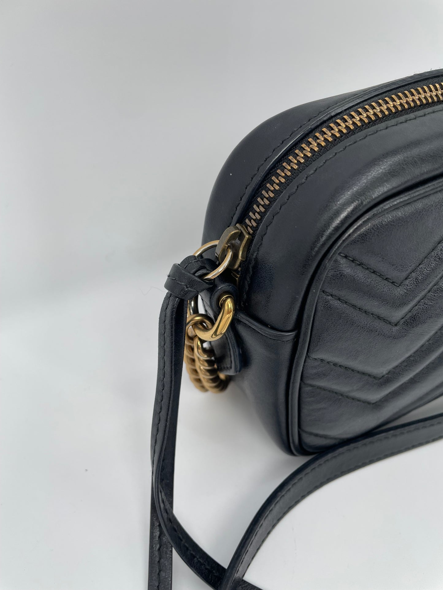Preloved Gucci Marmont Crossbody Camera Bag, Mini