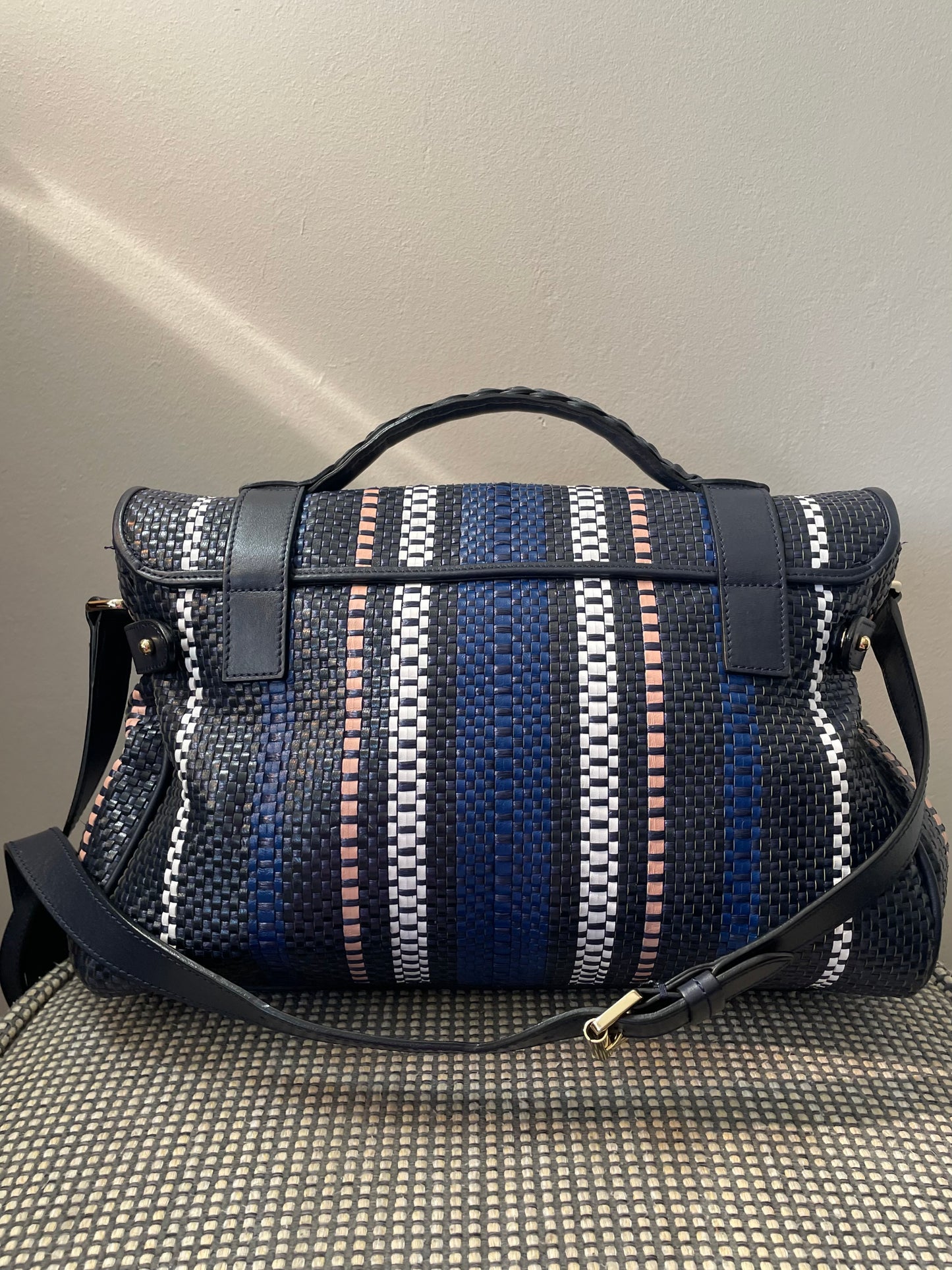 Preloved Mulberry Alexa Satchel Bag, Regular