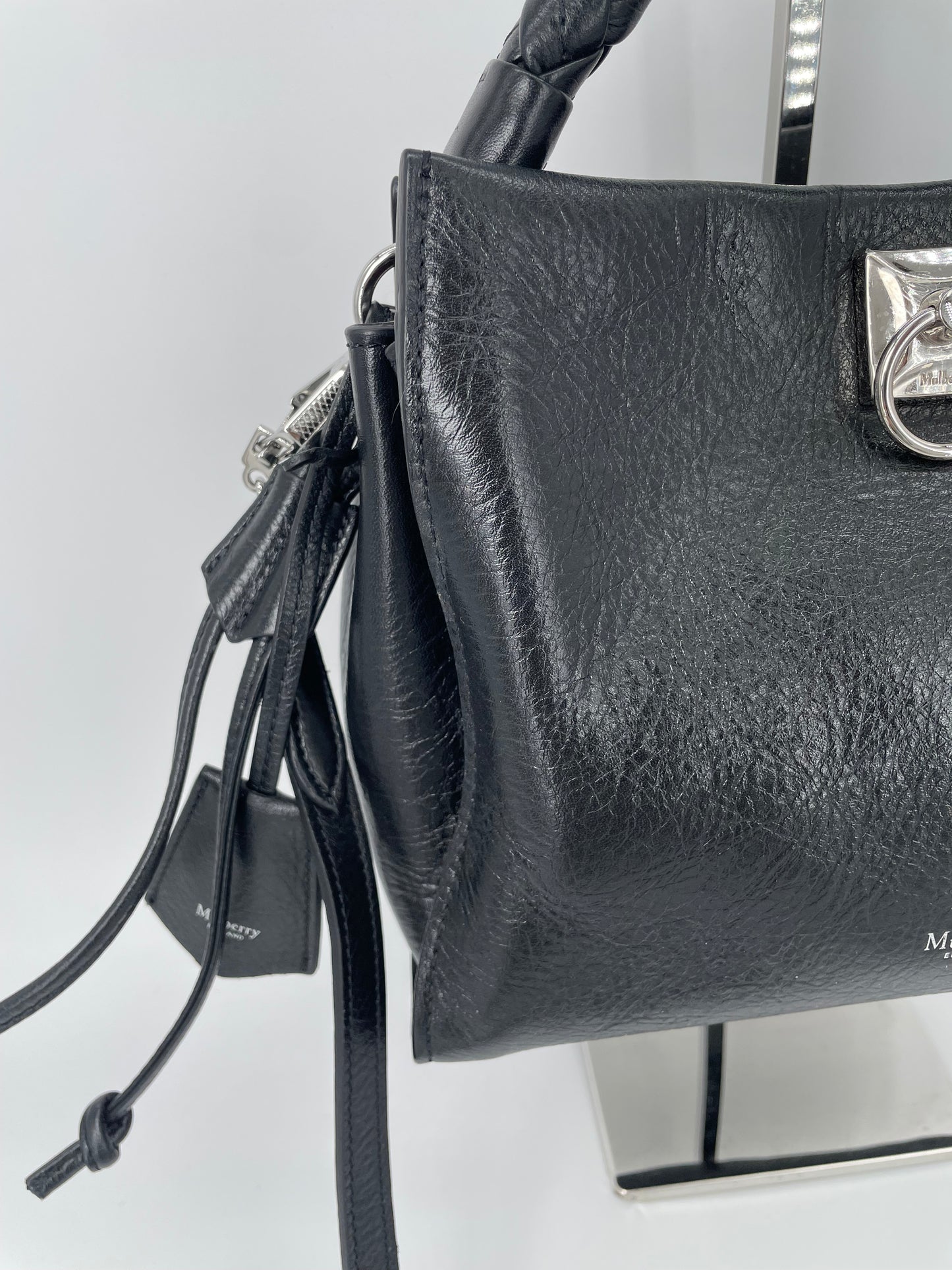 Preloved Mulberry Iris Shoulder Bag, Small