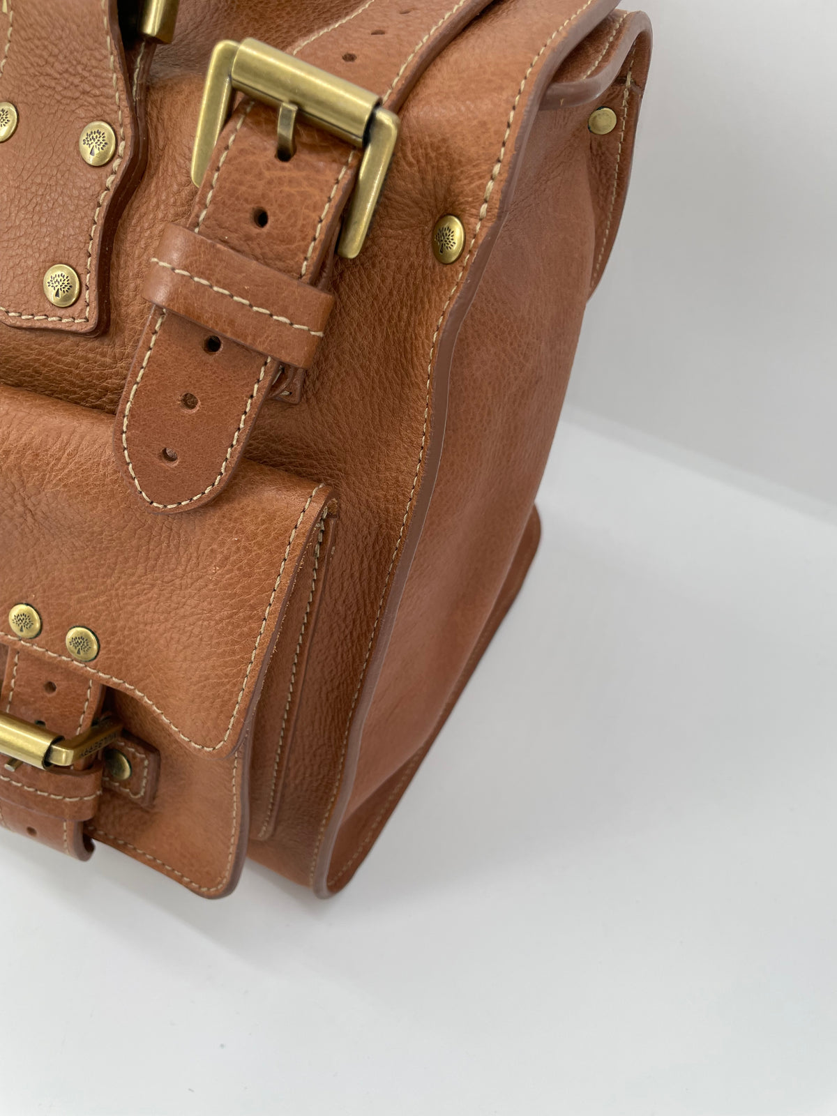 Preloved Mulberry Vintage Roxanne Satchel Shoulder Bag, Medium
