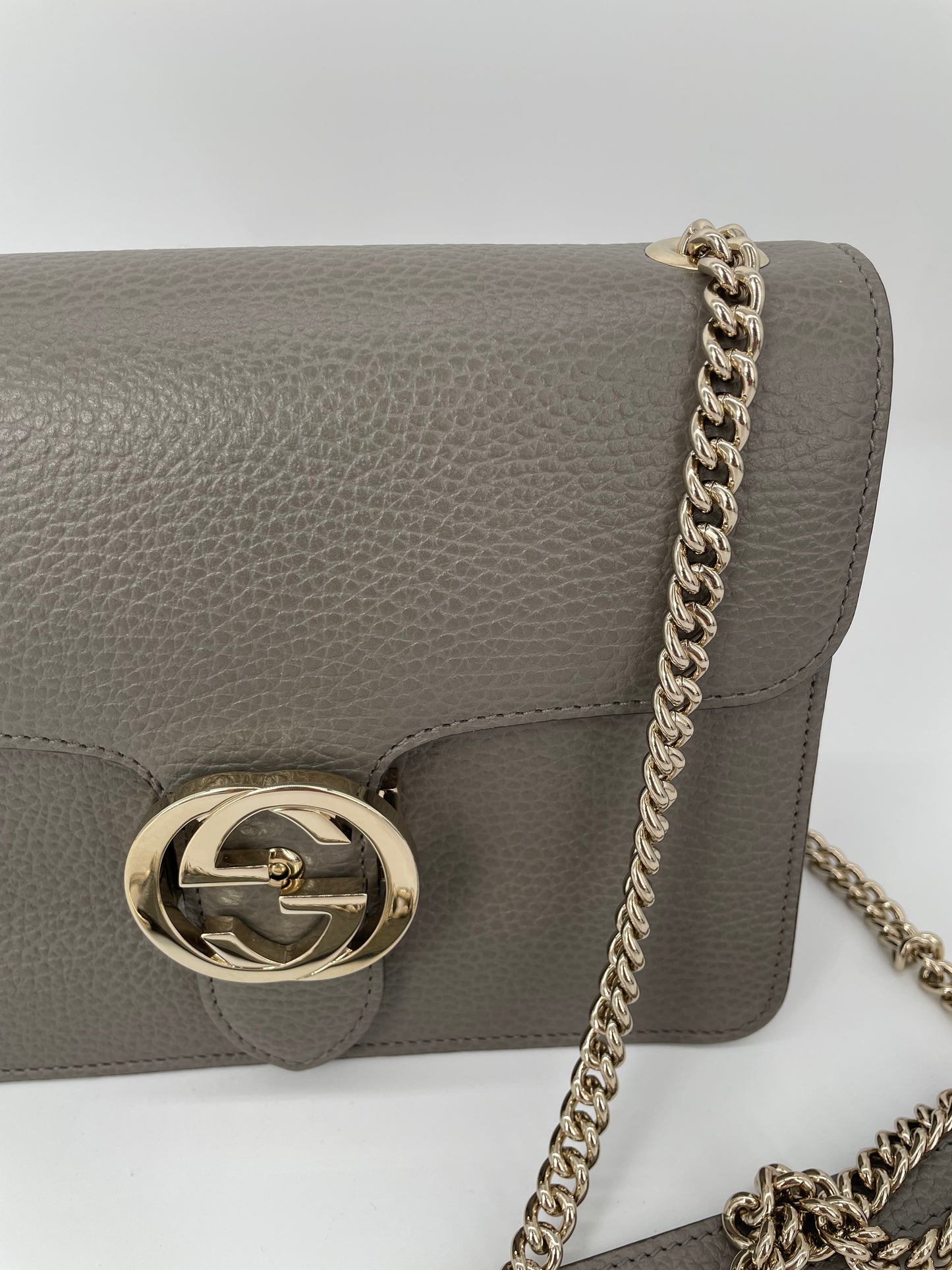 Preloved Gucci Interlocking Shoulder Bag