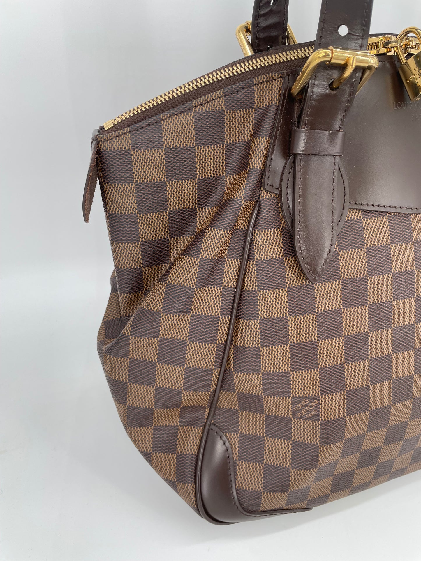 Preloved Louis Vuitton Damier Ebene Verona Shoulder Bag
