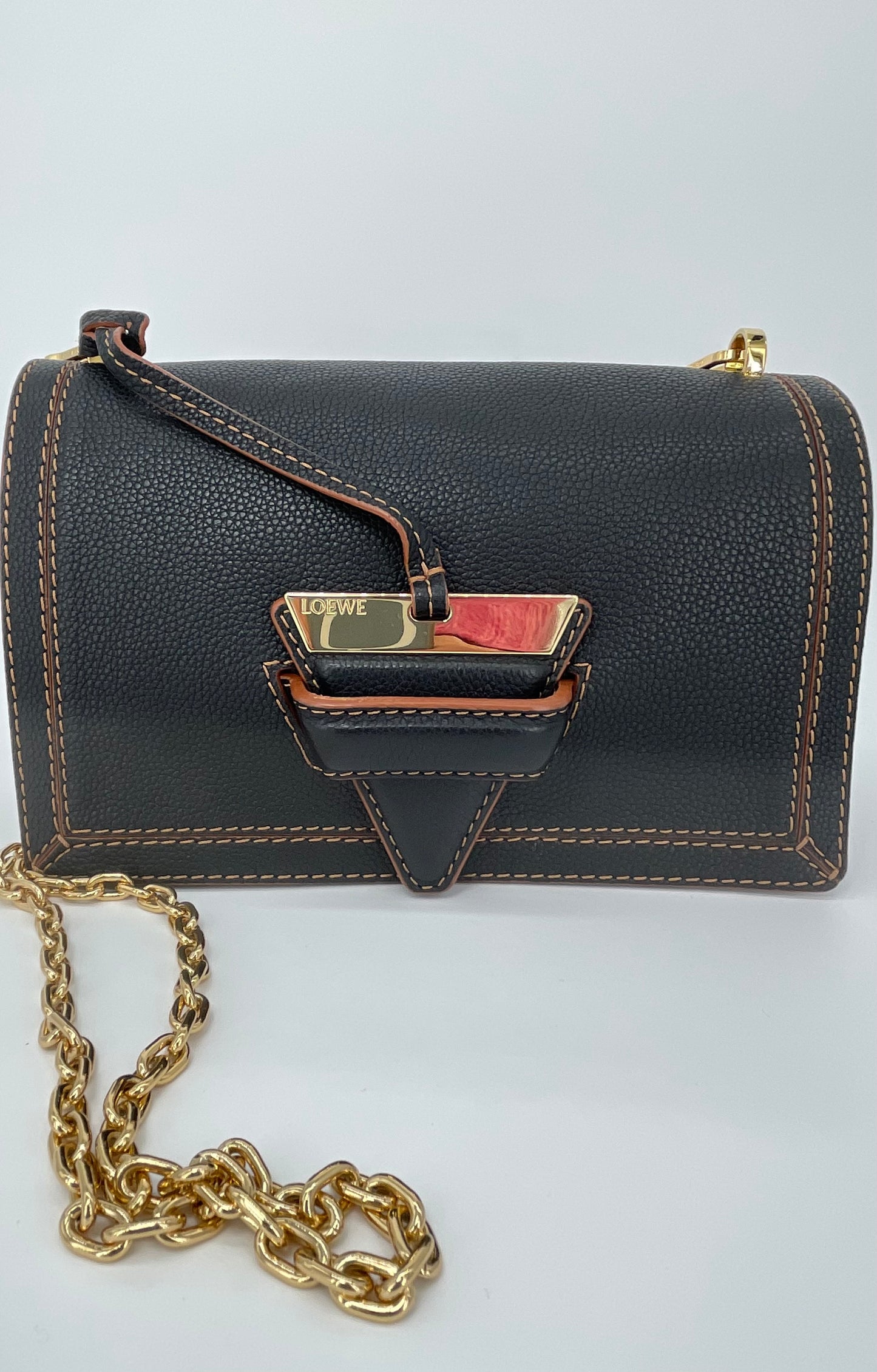 Preloved Loewe Soft Barcelona Shoulder Bag,