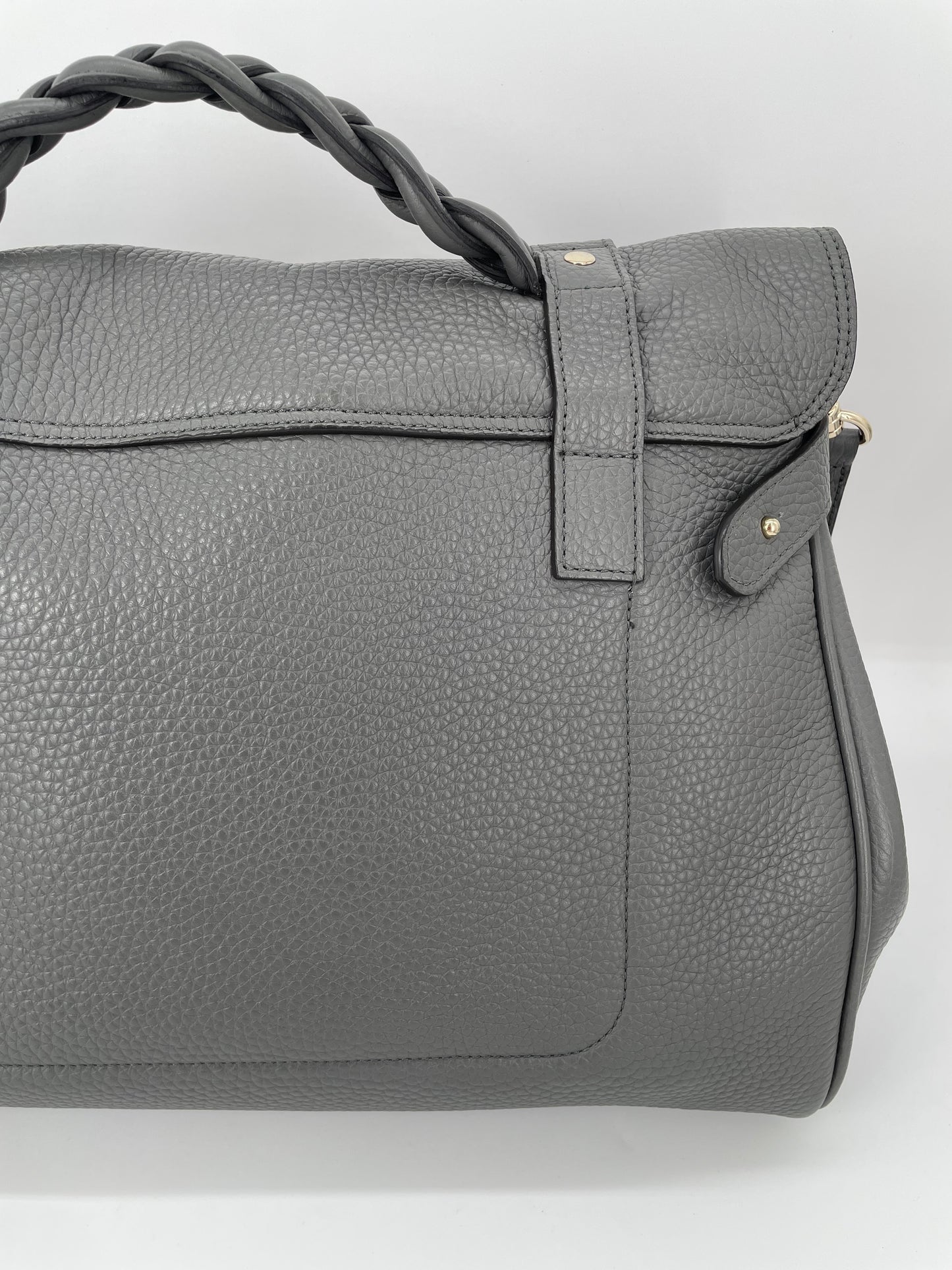 Preloved Mulberry Alexa Satchel Bag, Oversized