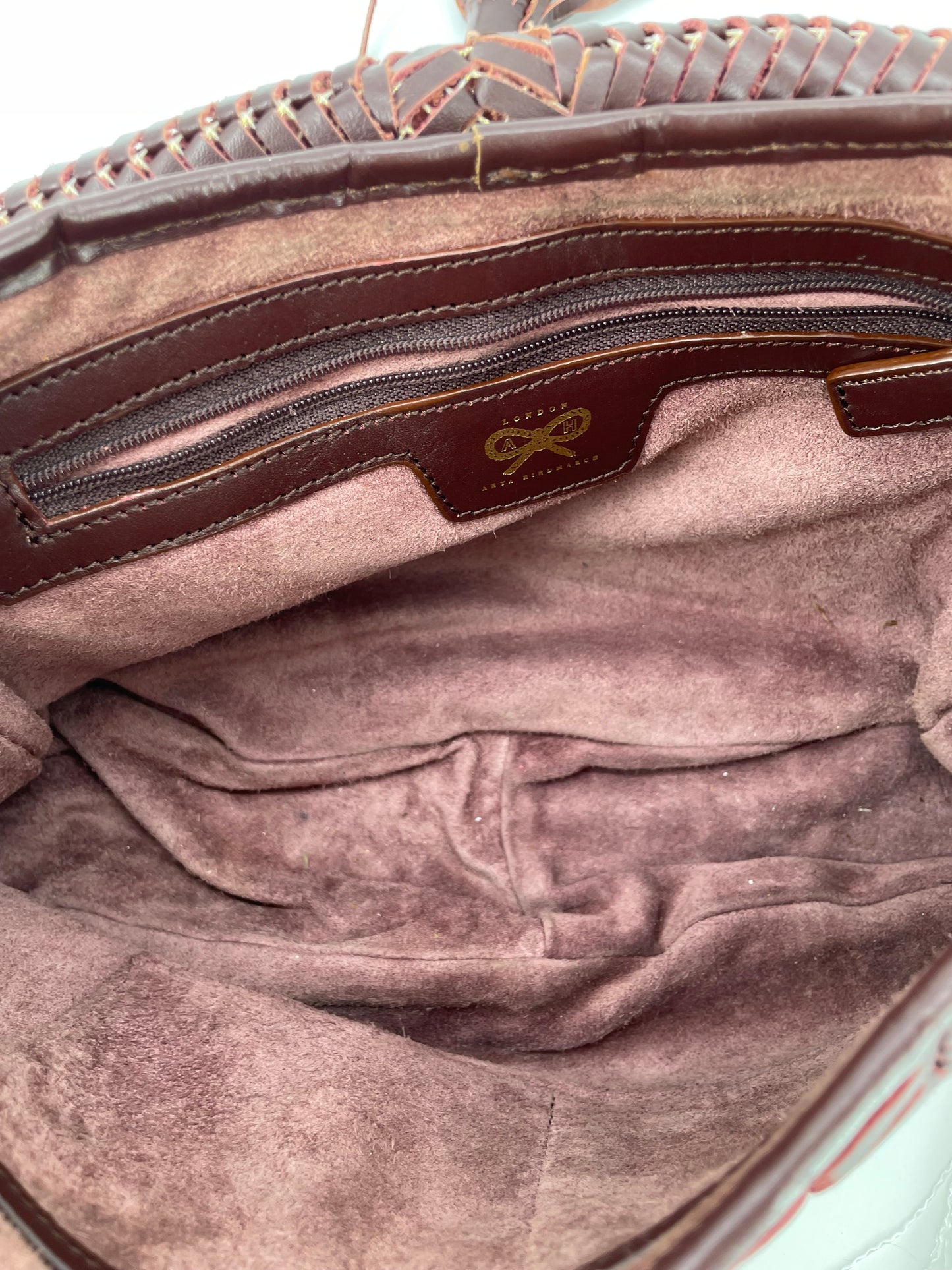 Preloved Anya Hindmarch Neeson Tassel Shoulder Bag