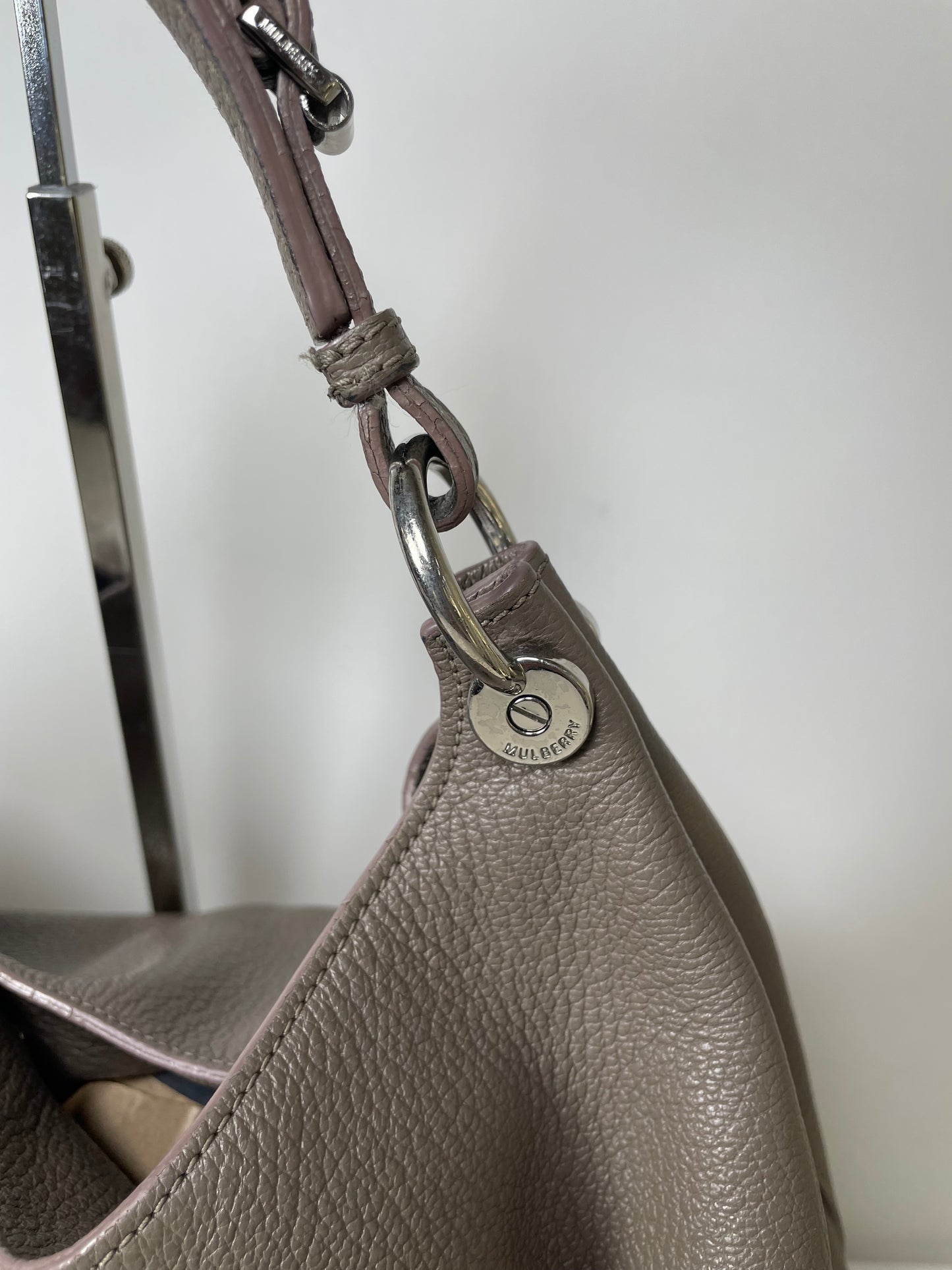 Preloved Mulberry Freya Hobo Shoulder Bag