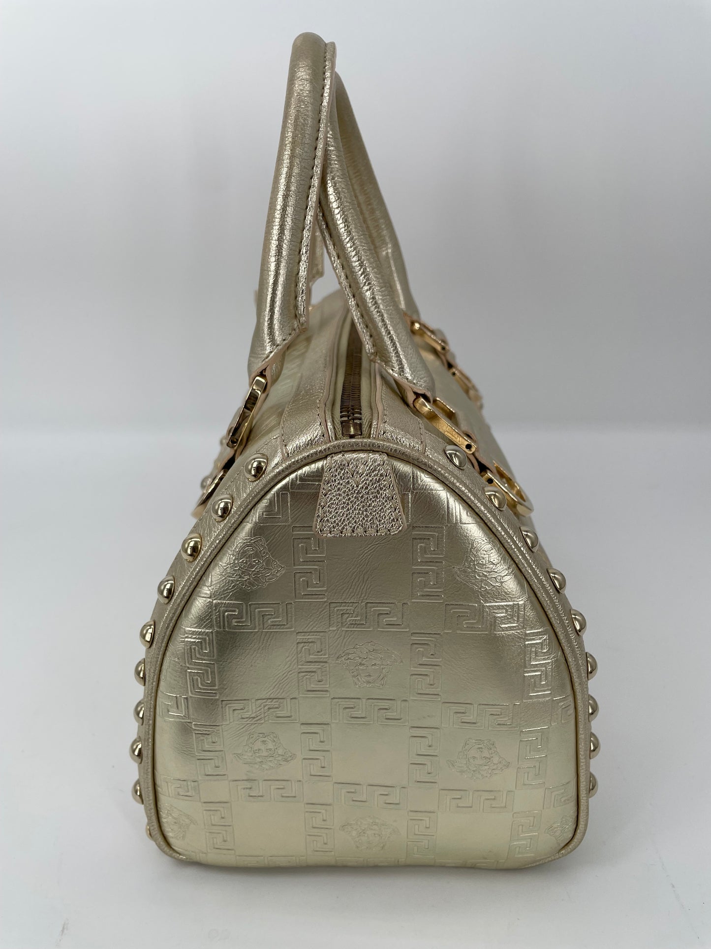 Preloved Vintage Versace Medusa Boston Bag