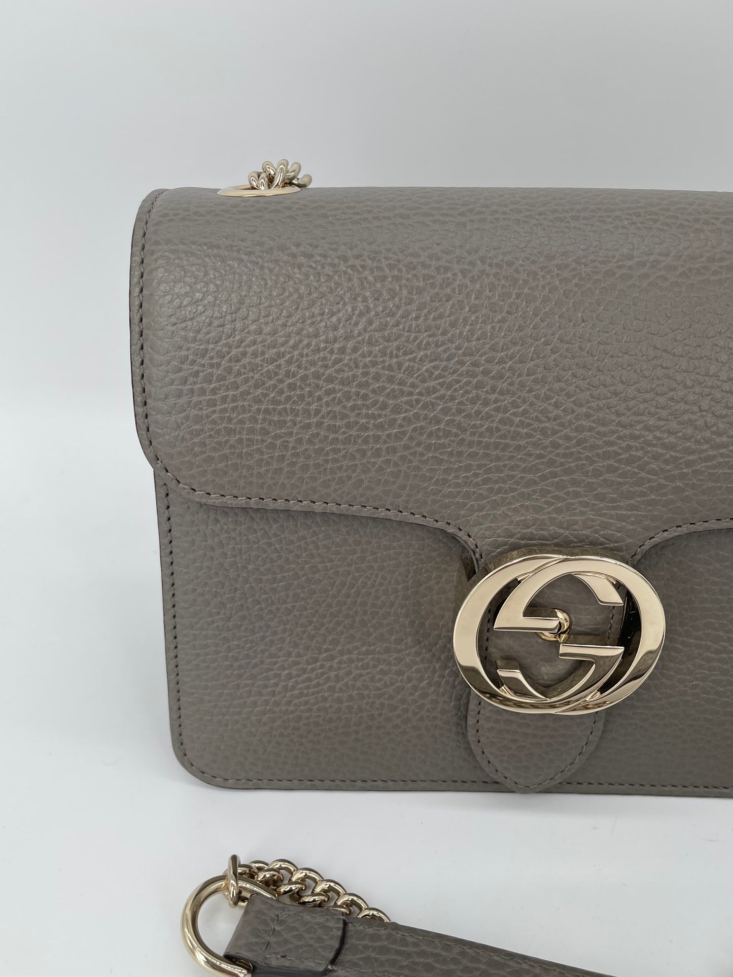 Preloved Gucci Interlocking Shoulder Bag
