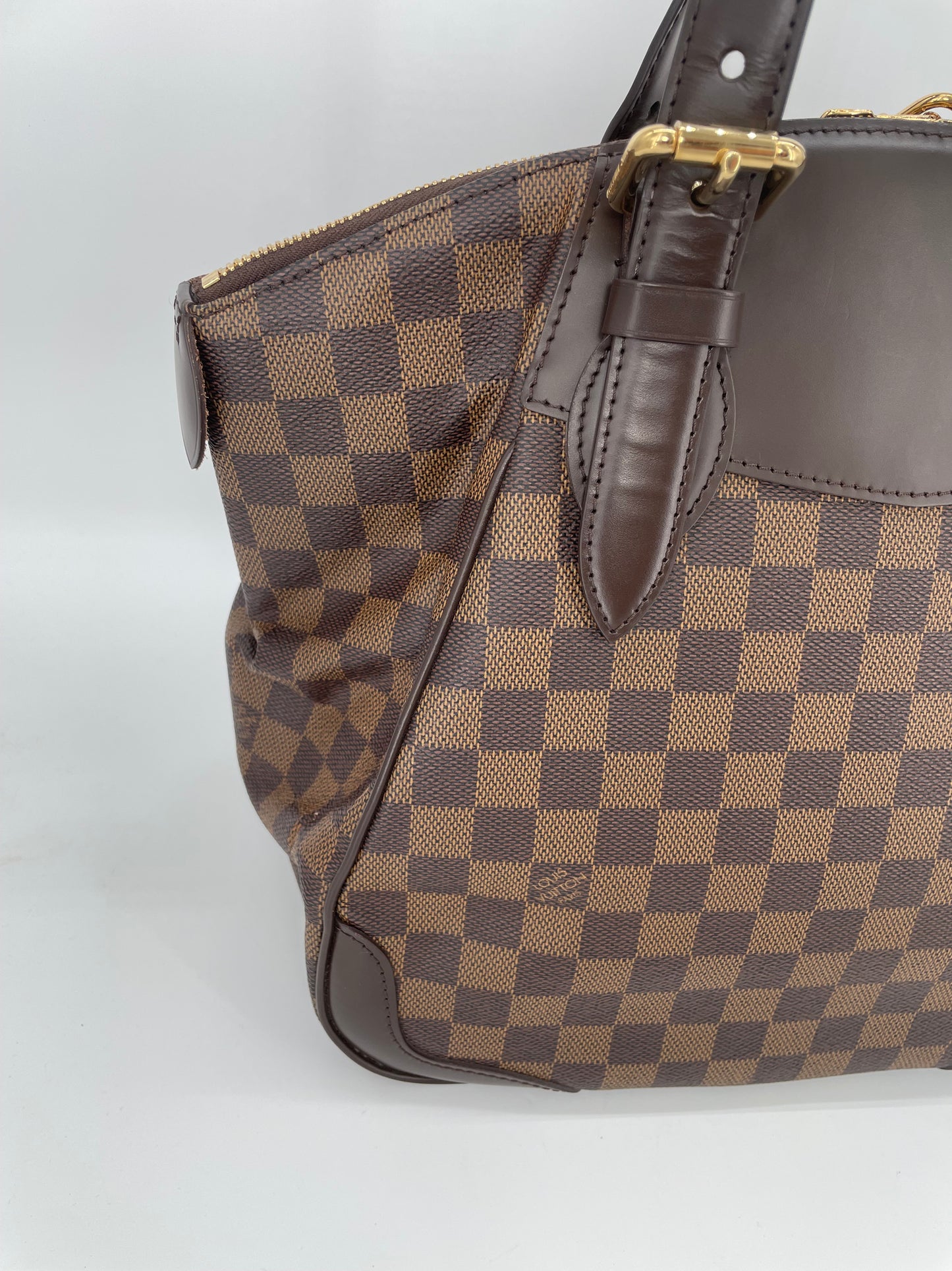 Preloved Louis Vuitton Damier Ebene Verona Shoulder Bag