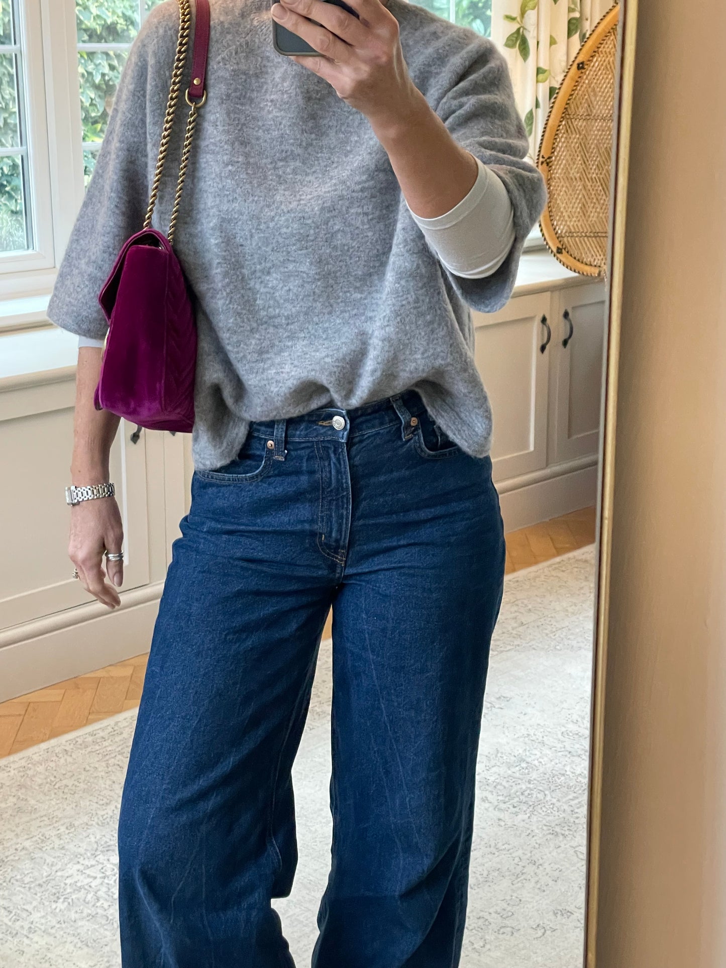 Preloved Gucci  Embroidered ‘LOVED’ Marmont shoulder Bag, Medium