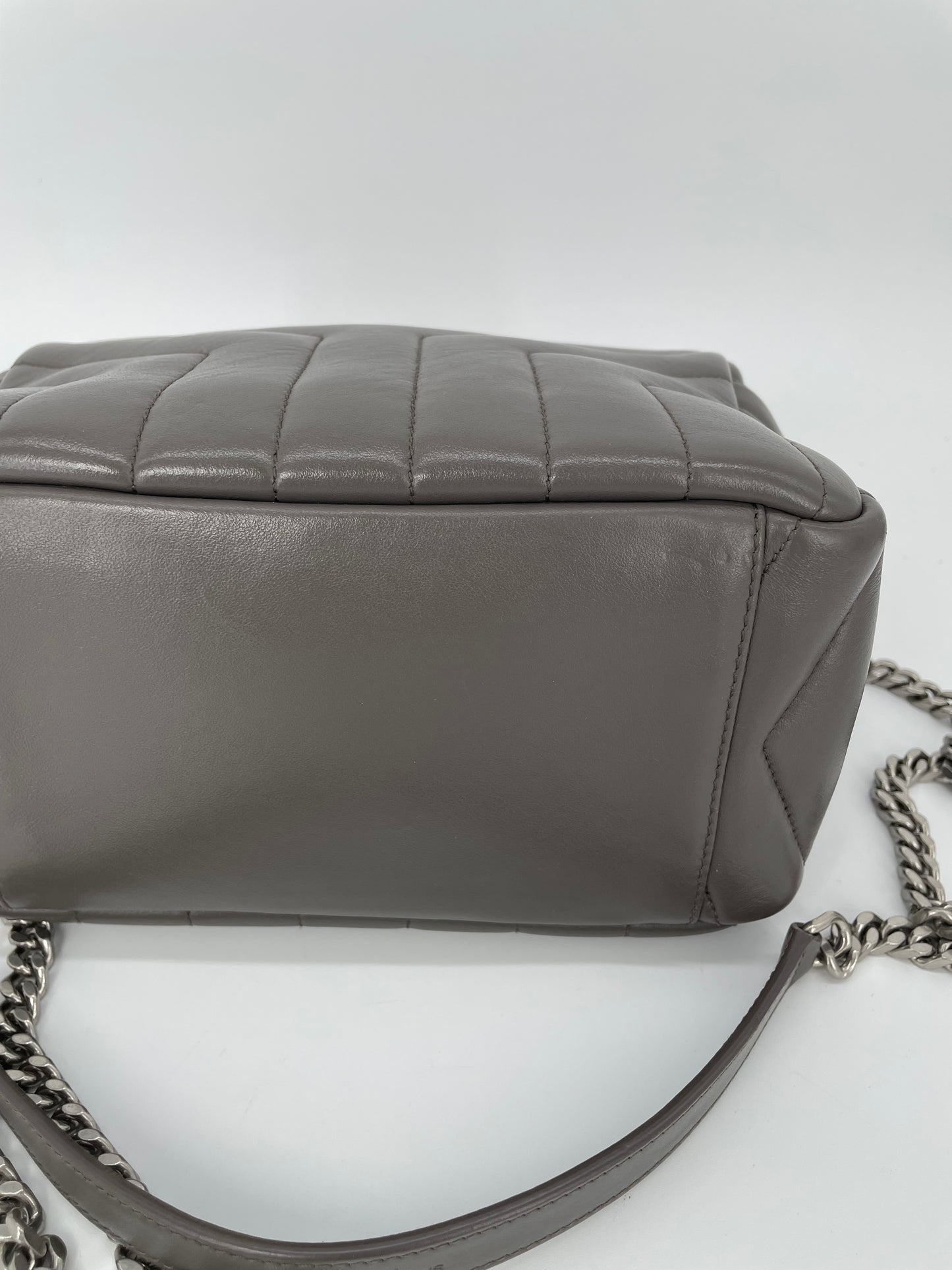 Preloved Saint Laurent Loulou Bowling Bag, Small