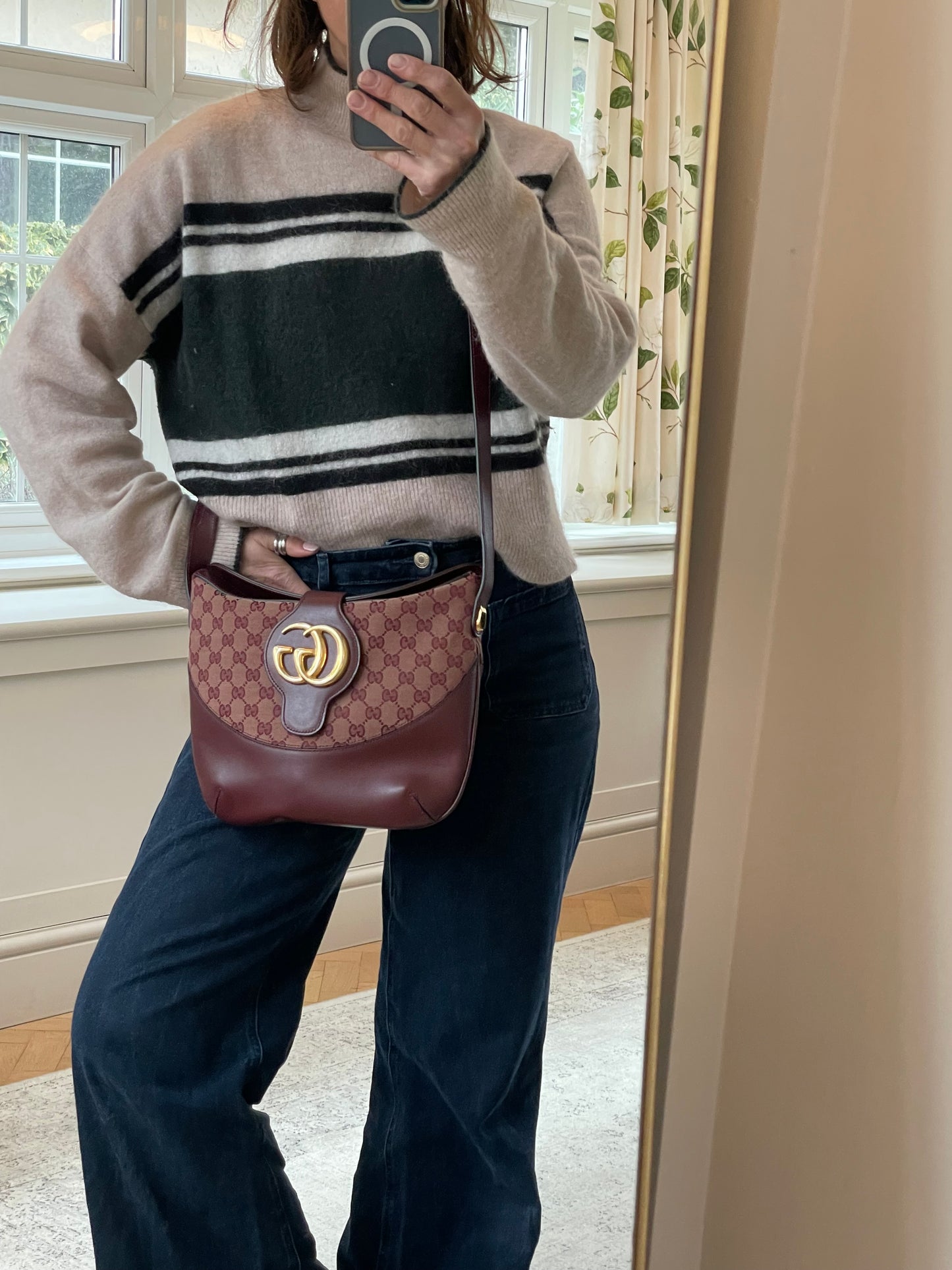 Preloved Gucci Arli Shoulder Bag, Medium