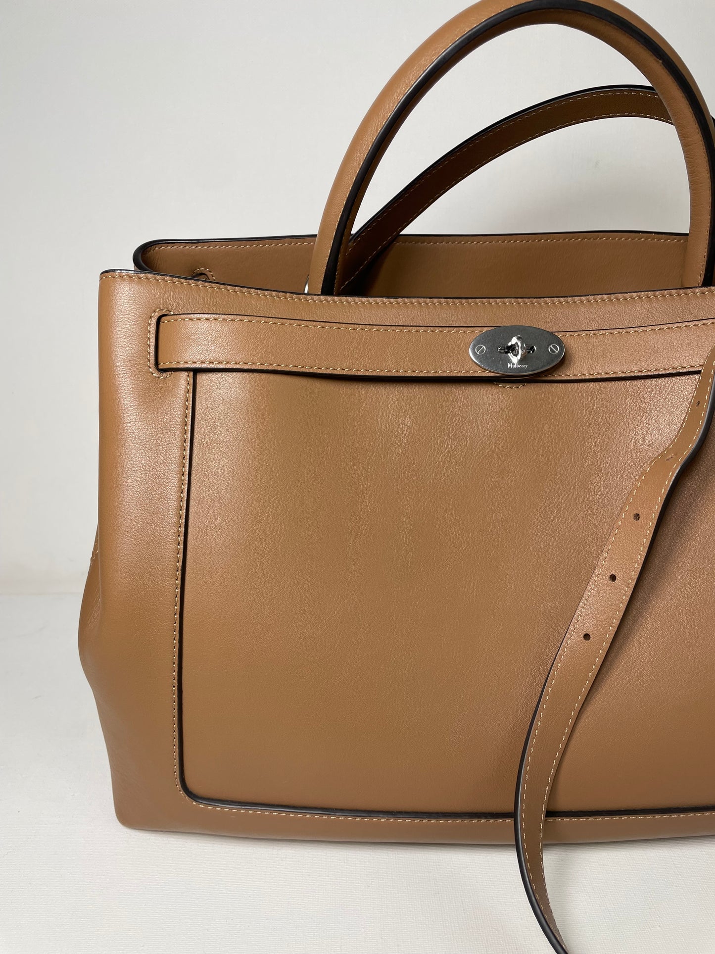 Preloved Mulberry Islington Belted Tote Bag, Large