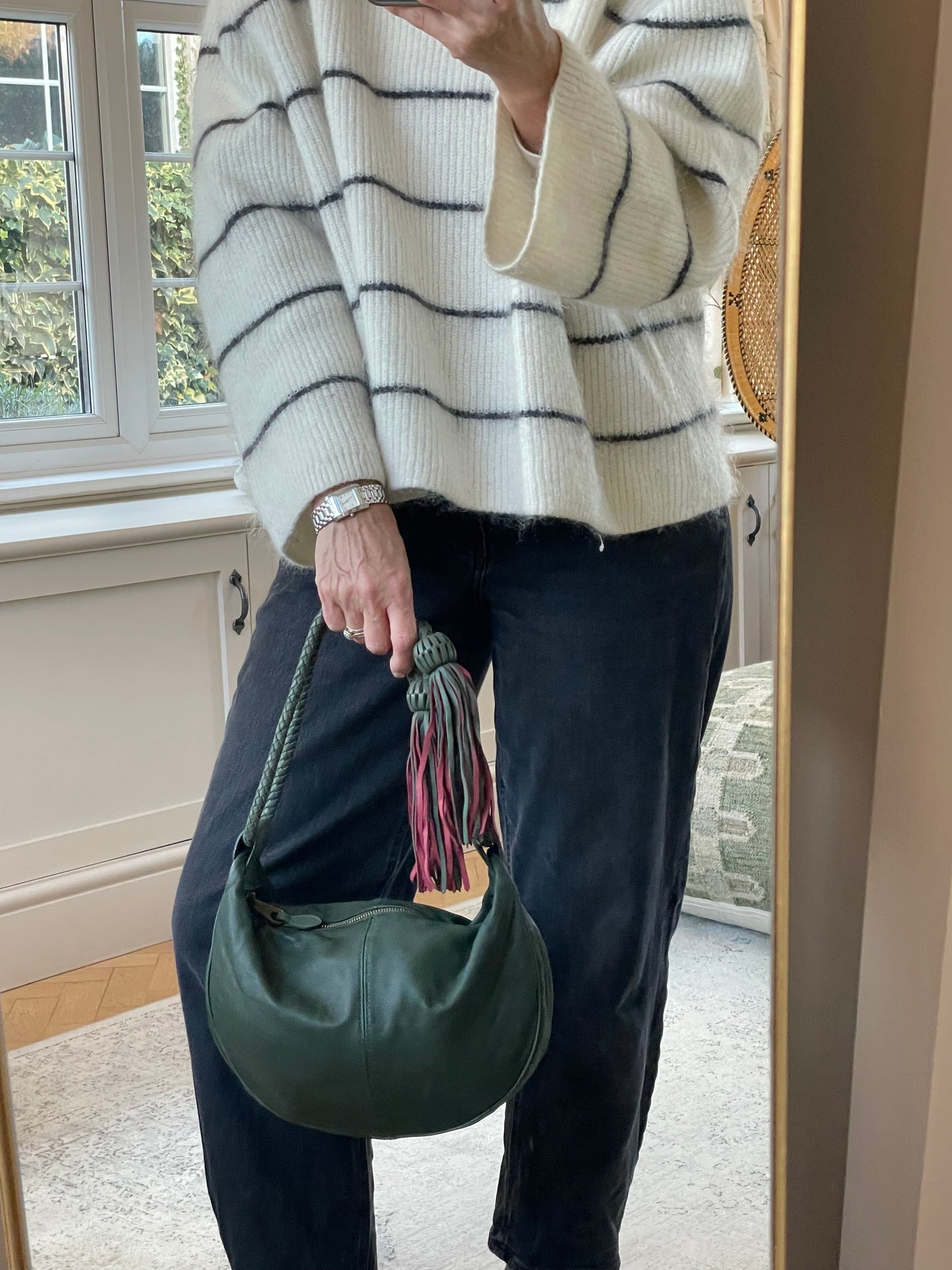 Preloved Vintage Mulberry Araline Hobo bag