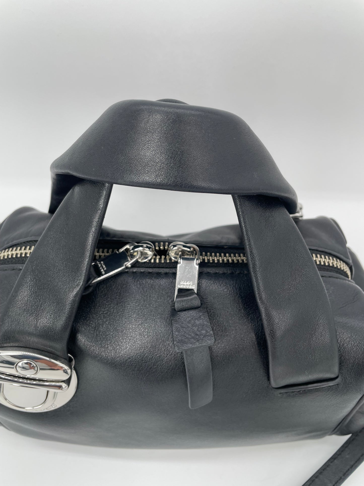 Preloved Marc Jacobs Pushlock satchel bag, Mini