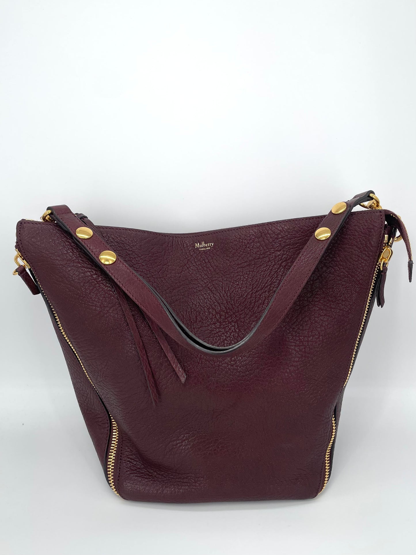 Preloved Mulberry Camden Bucket Shoulder Bag, Medium